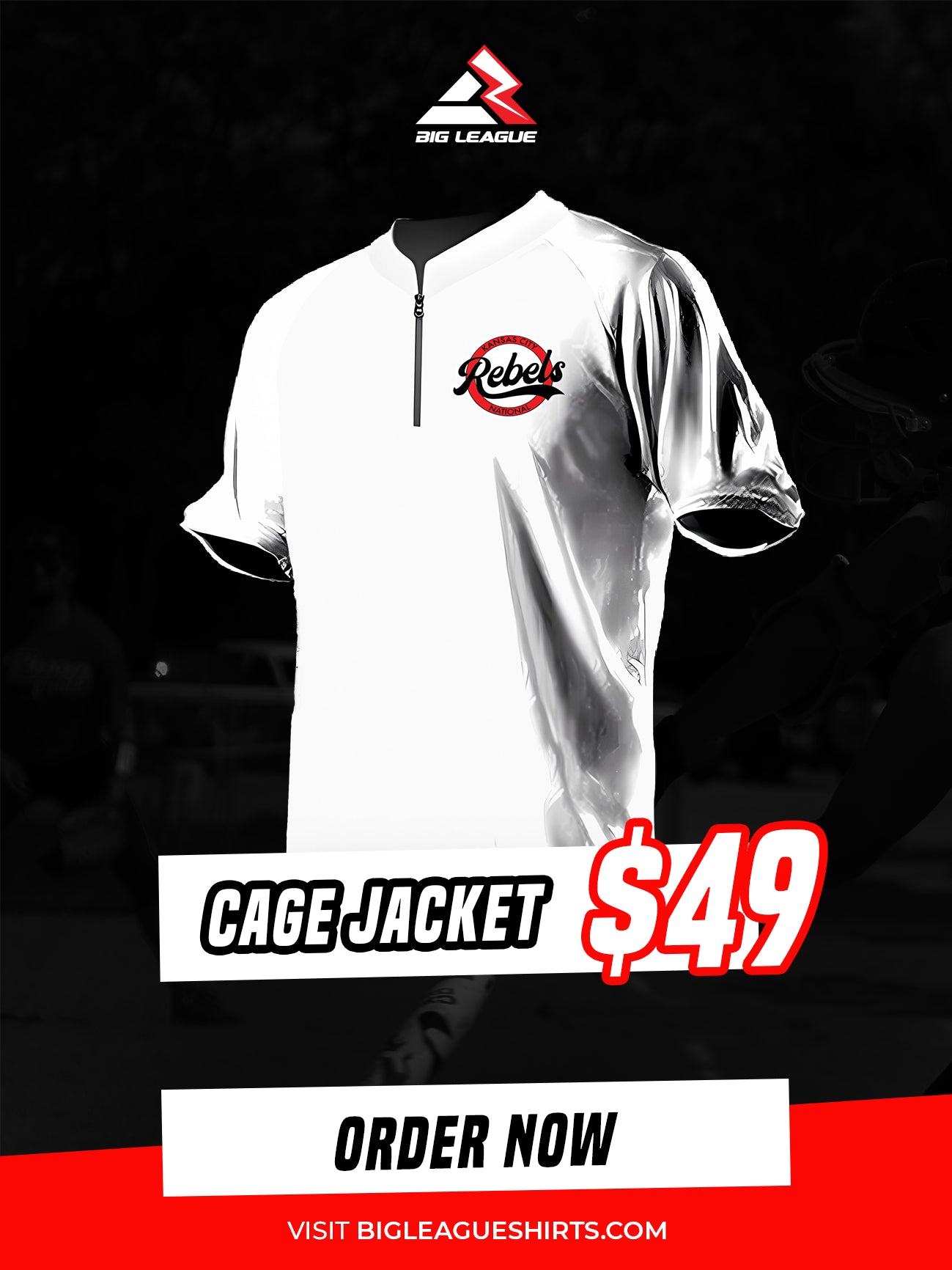 Cage Jacket / White