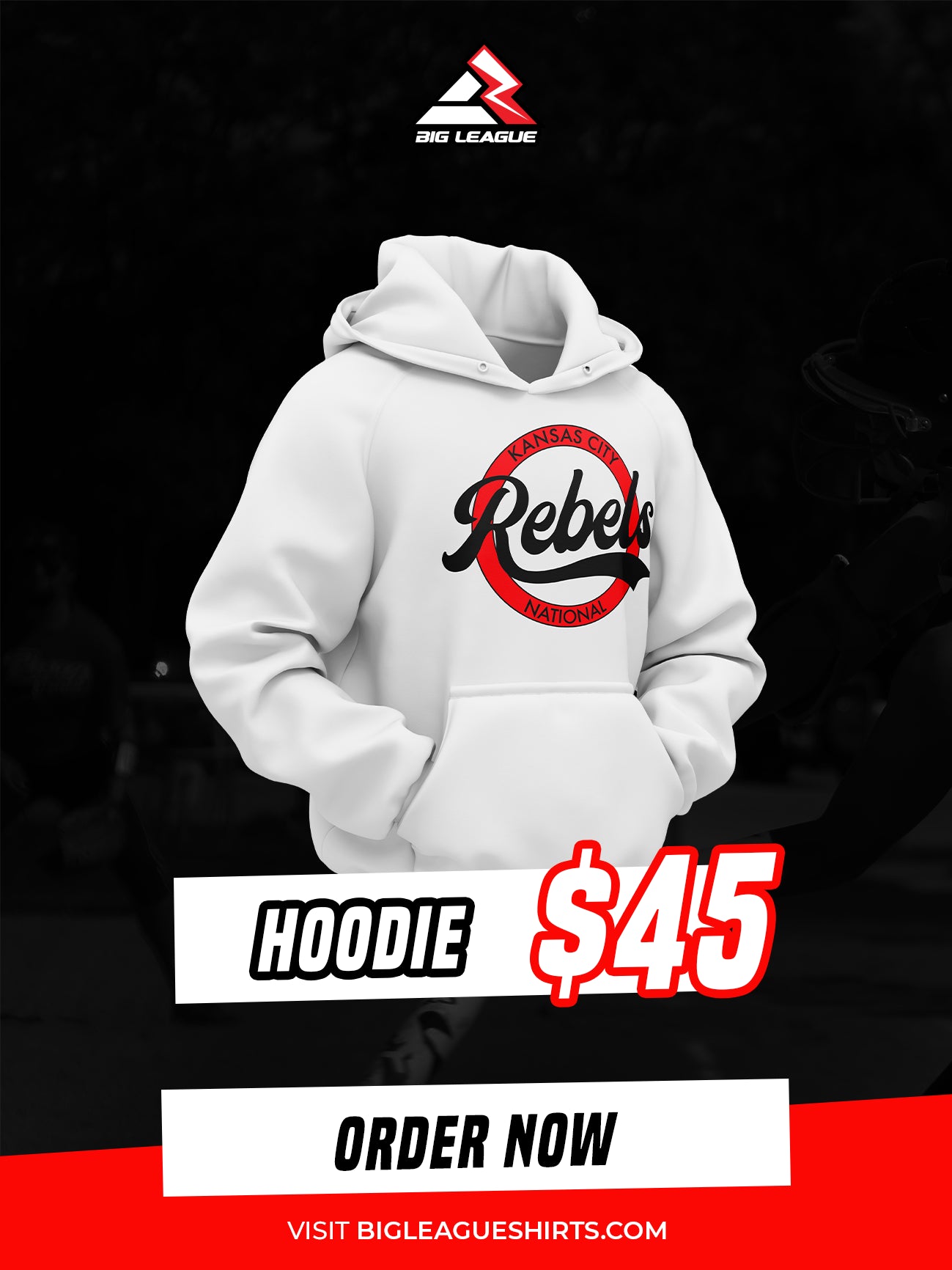 Hoodie / White