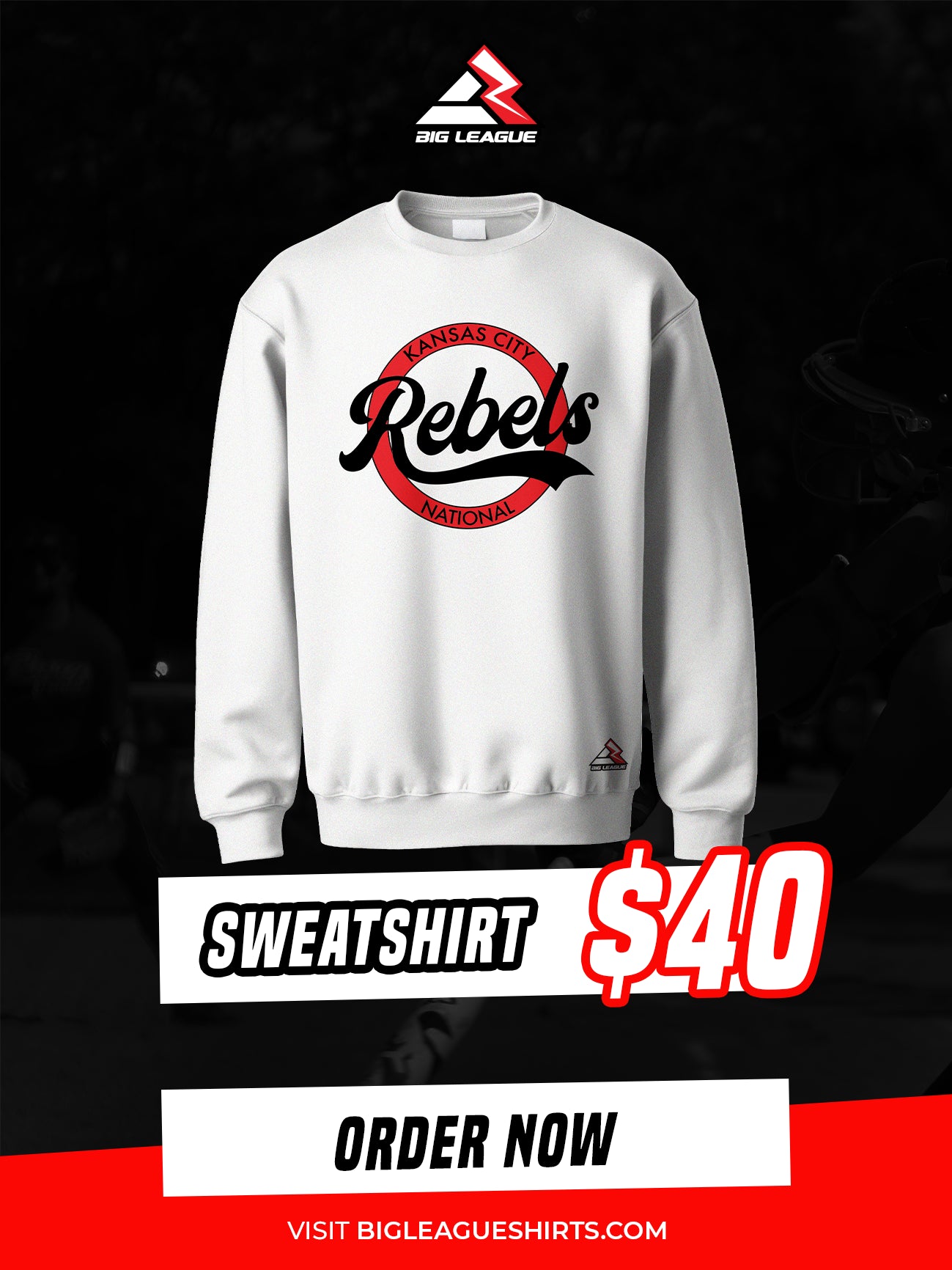 Sweatshirt / White