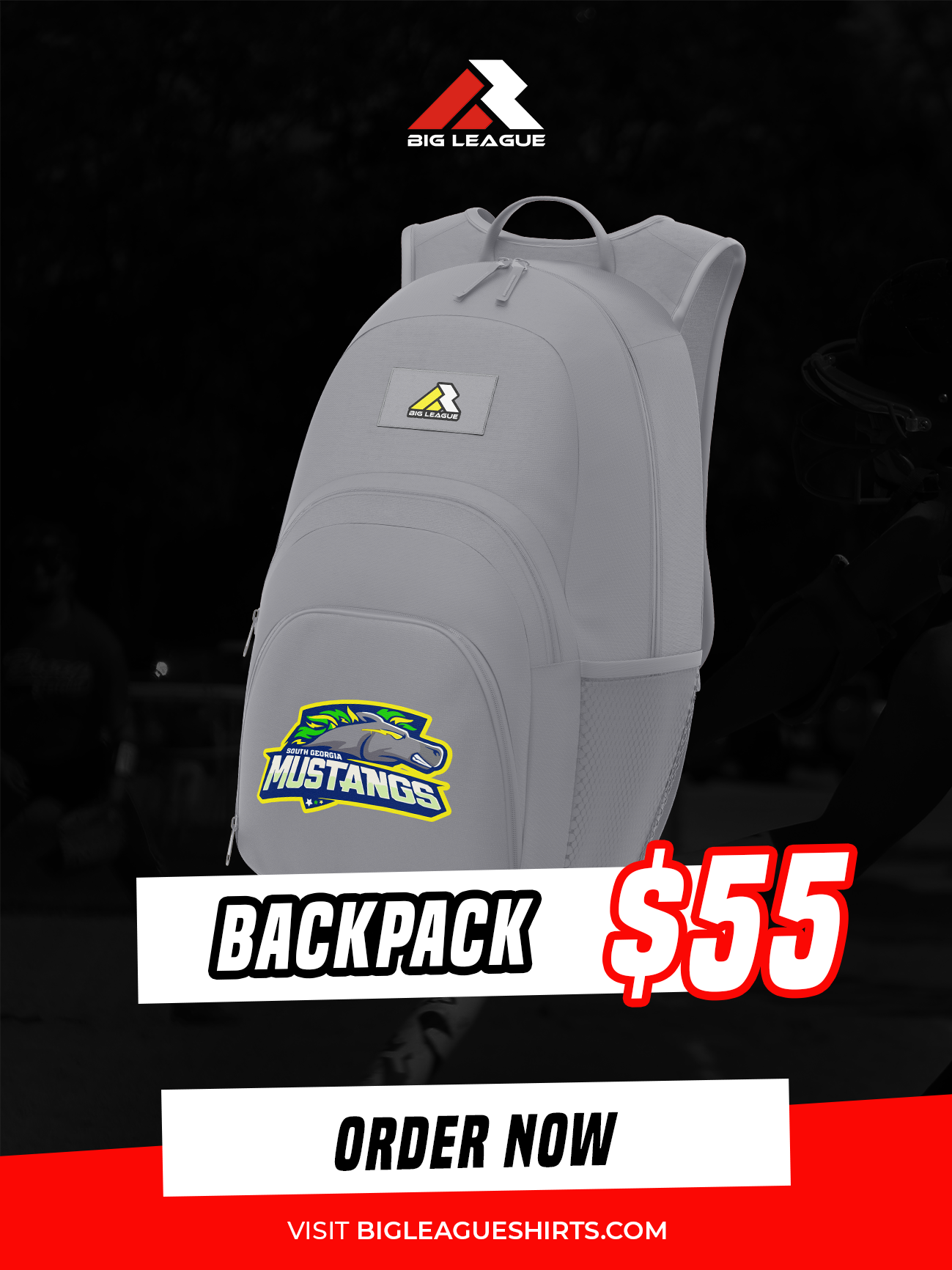 Mustangs - BackPack (minimum of 7)