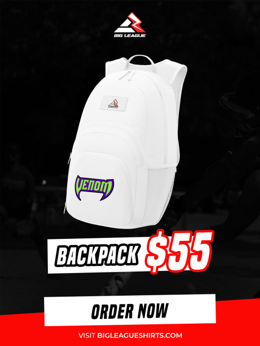 Backpack - White (minimum of 7)