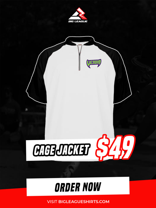 Cage Jacket - White Black