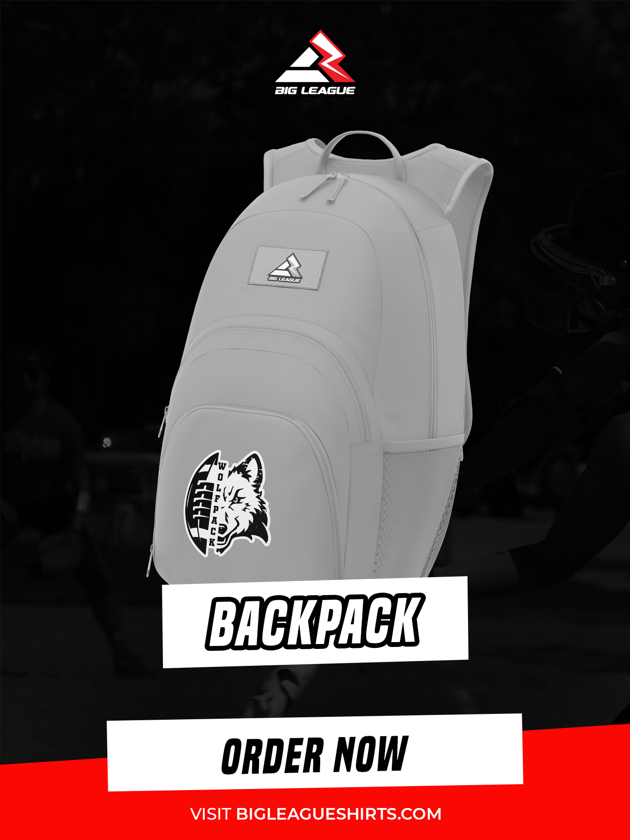 Backpack (minimum of 7) / Gray