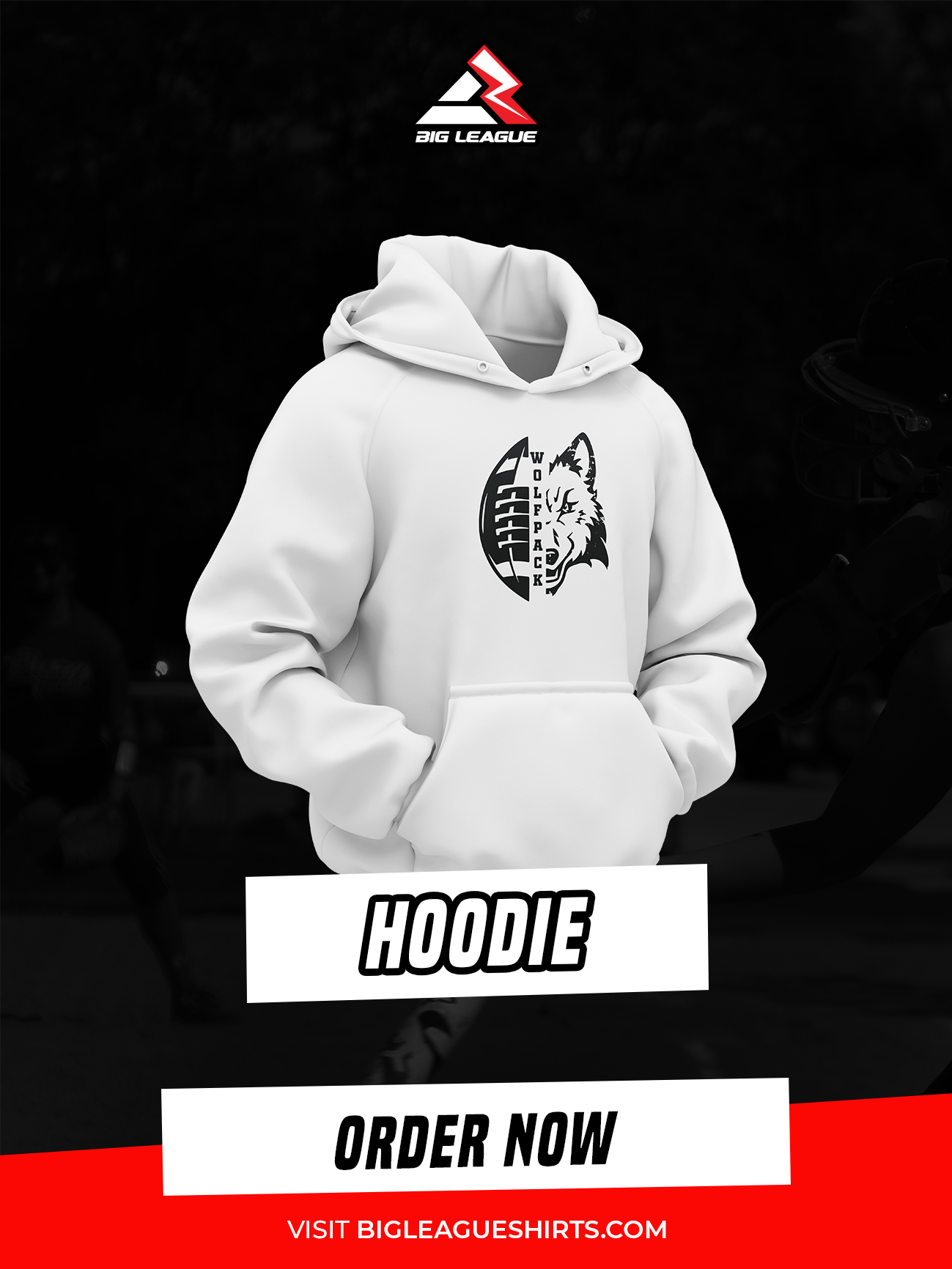 Hoodie / White