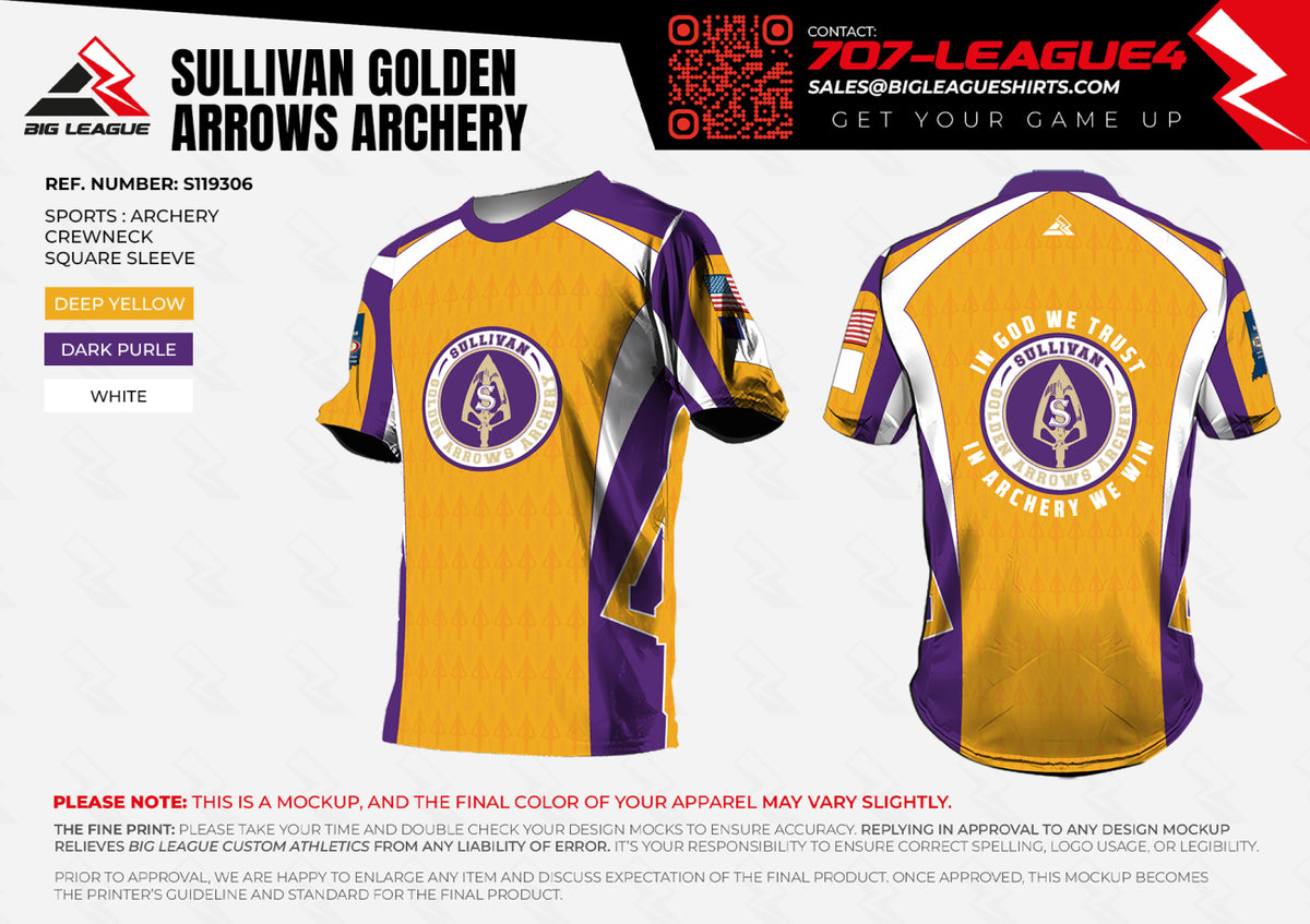 Team Jersey / Deep Yellow