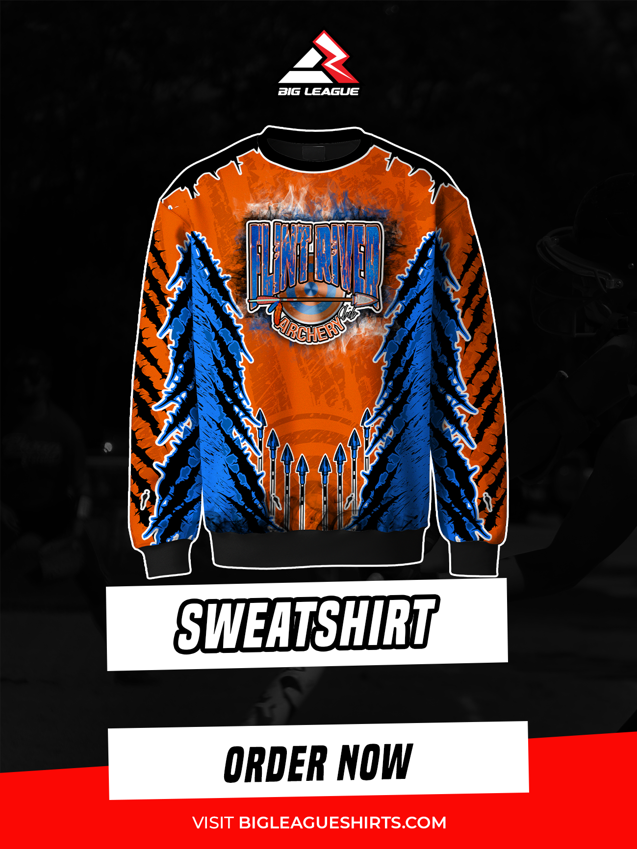 Sweatshirt / Orange