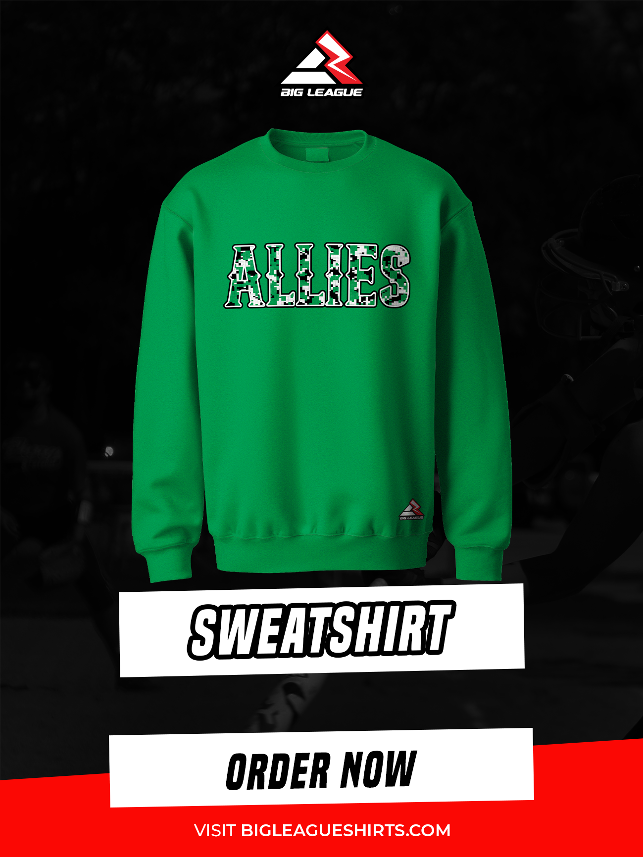 Sweatshirt / Green