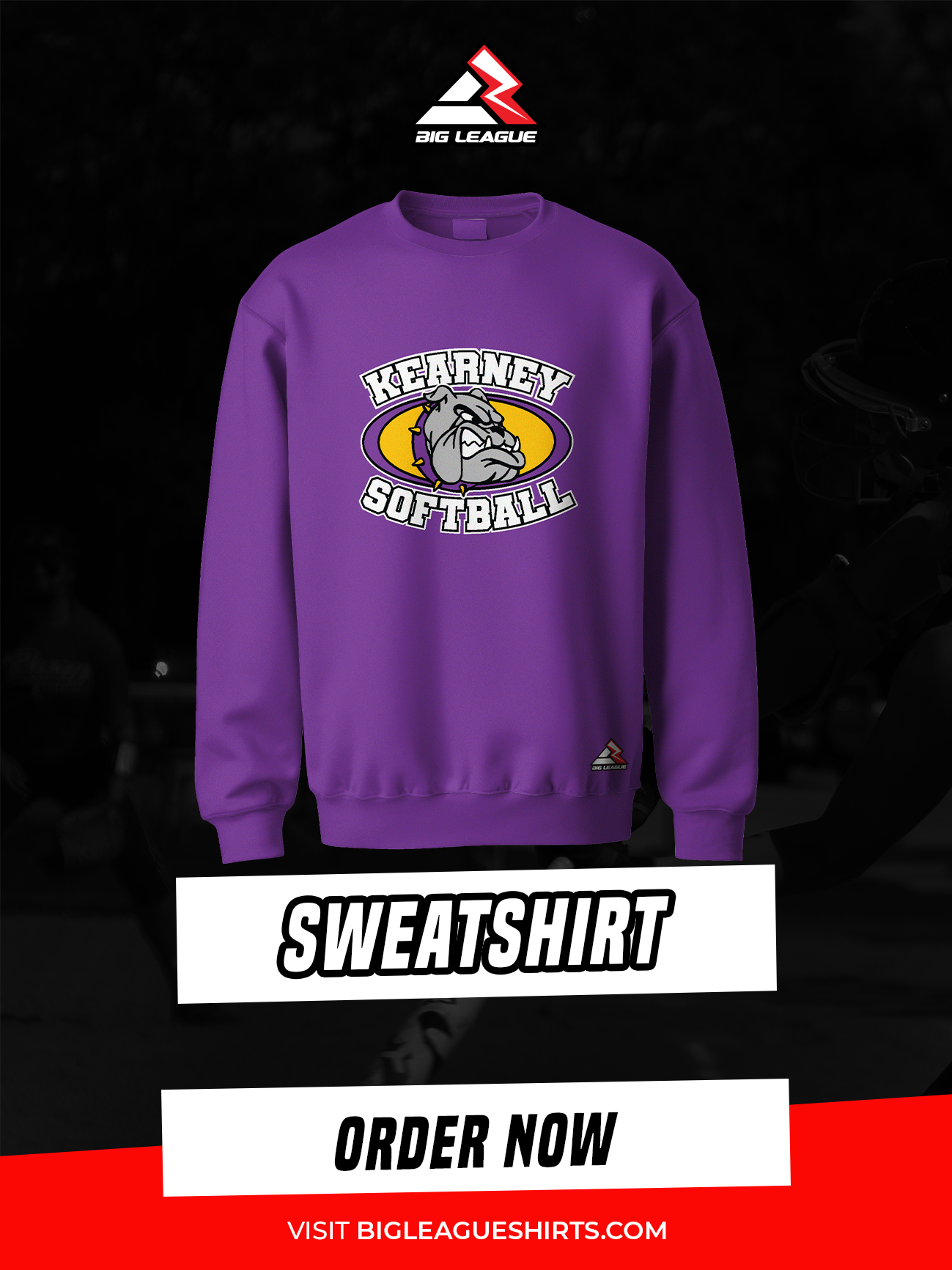 Sweatshirt / Purple