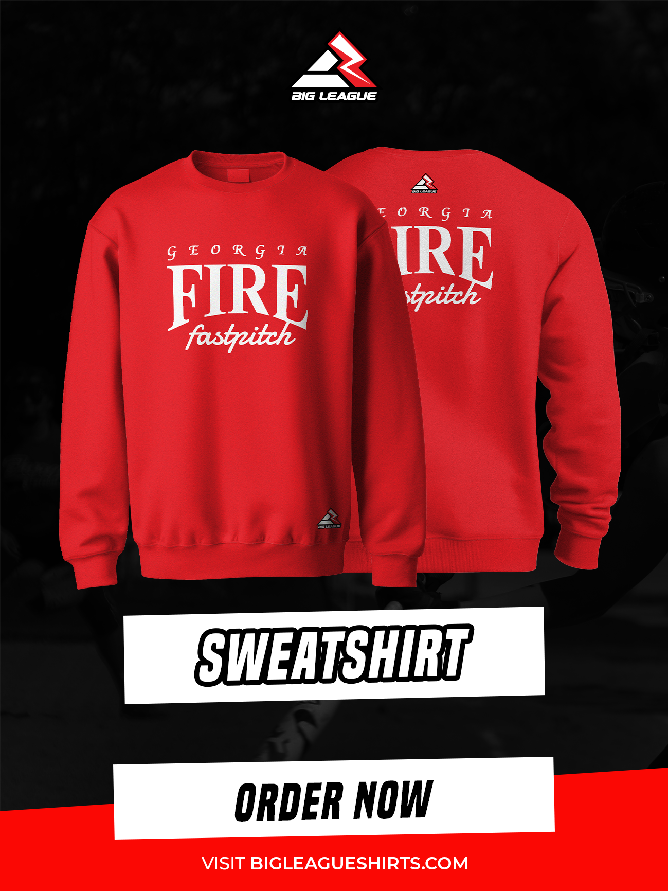 Sweatshirt / Red