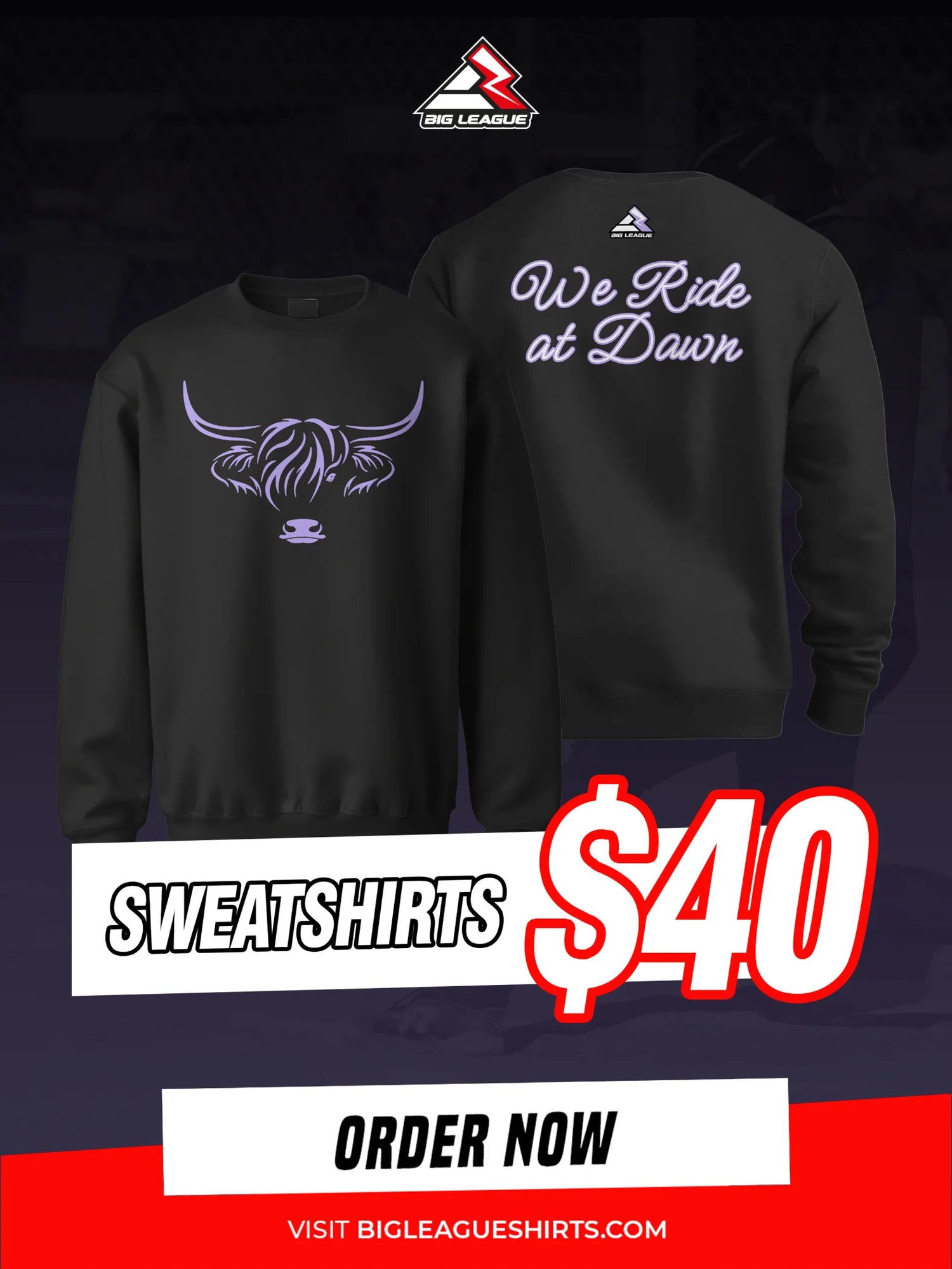 Sweatshirts / Black Design 2