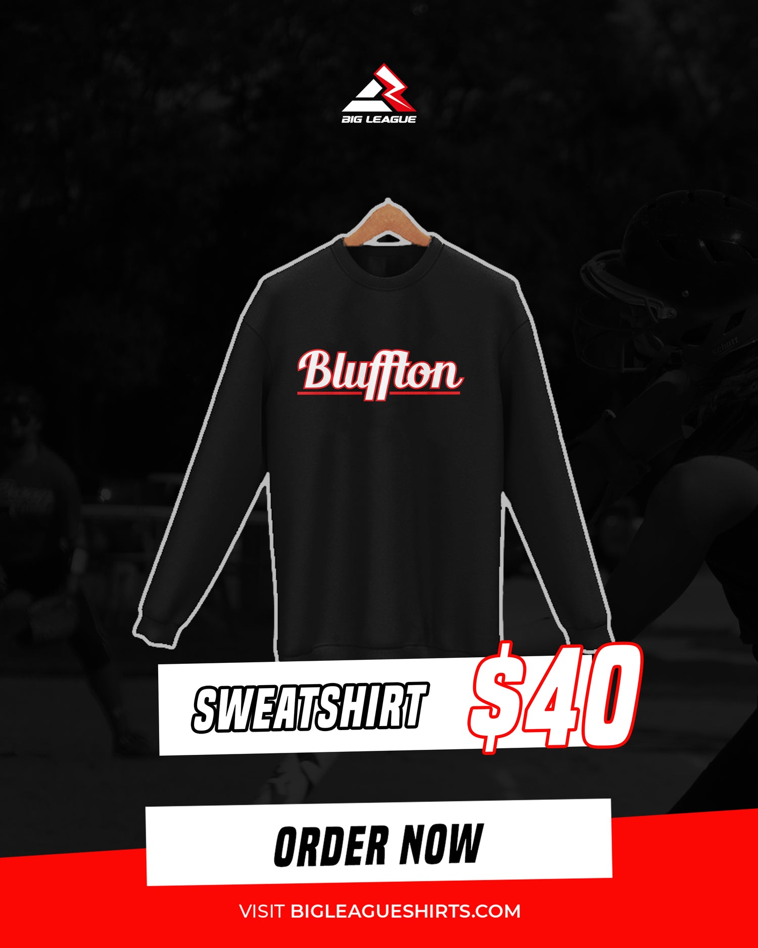 Sweat Shirt / Bluffton Black