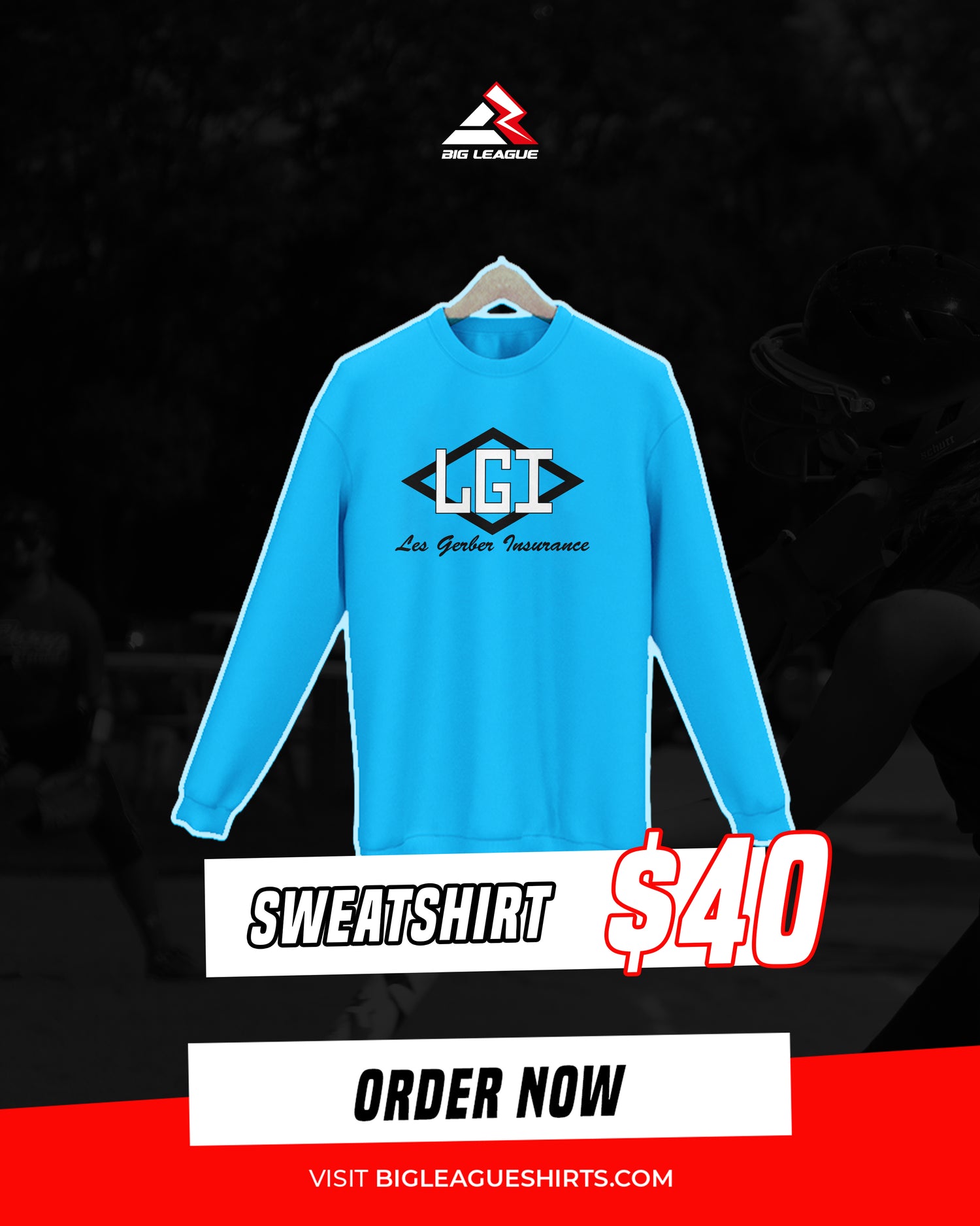 Sweat Shirt / Les Gerber Insurance