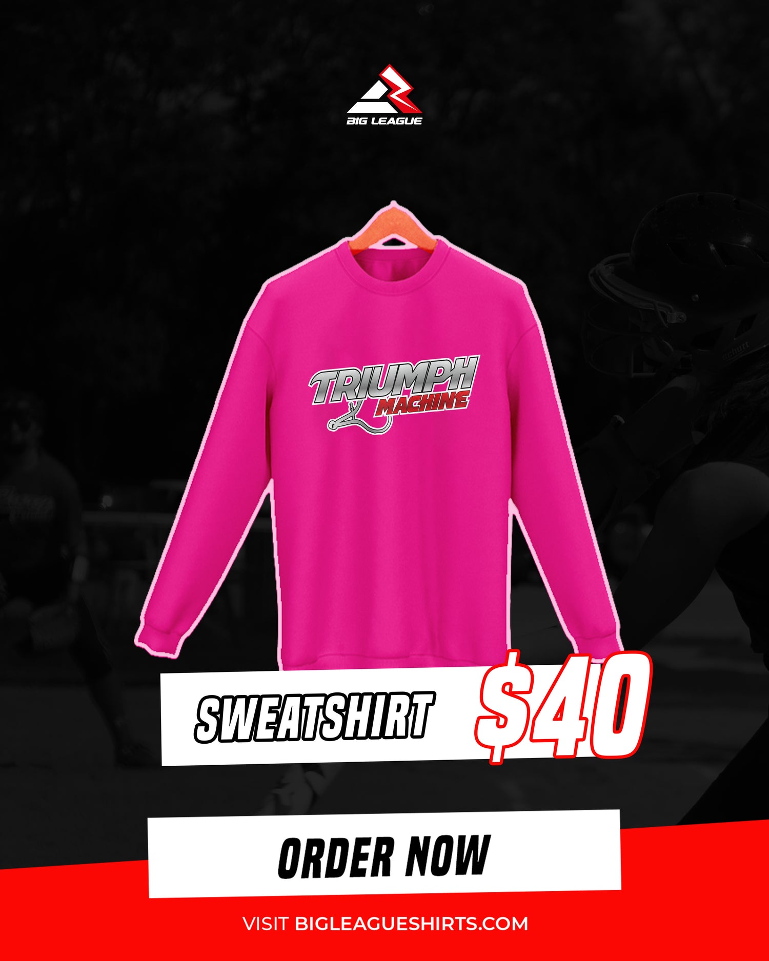 Sweat Shirt / Triumph Machine