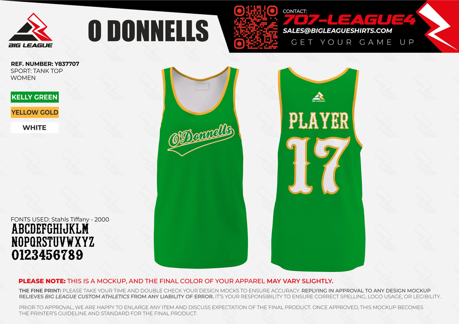 Tank Tops / Green