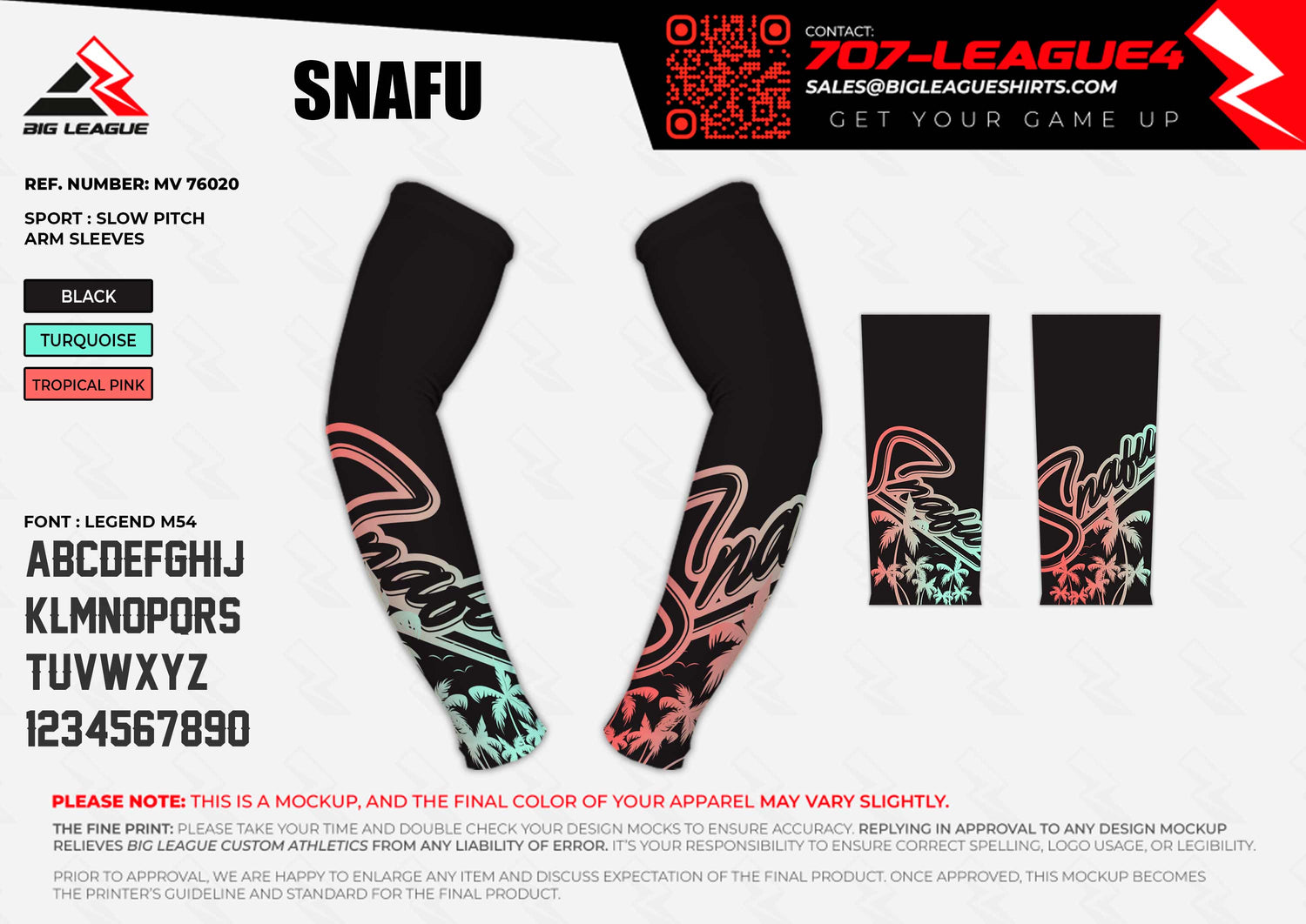 Armsleeve / Tropics - Black