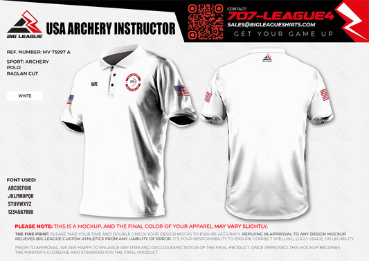 2026 USA Archery - Instructor Polo