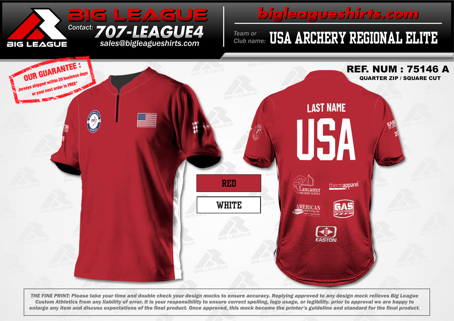 2025 USA Archery Regional Elite Program - Program (Red) - Free (Max: 1)