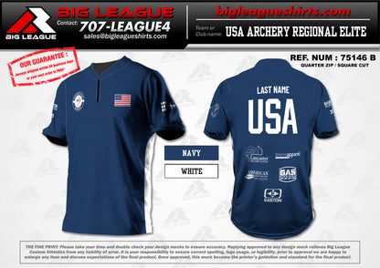 2025 USA Archery Regional Elite Program - Elite (Navy) - Free (Max: 1)
