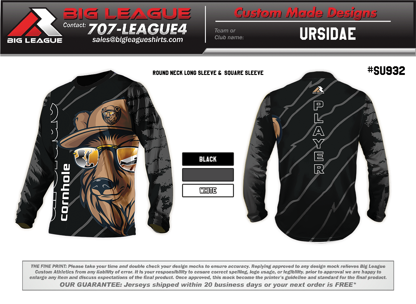 Black Huckleberry Long Sleeve