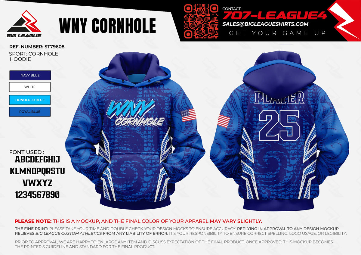 Hoodie / Blue