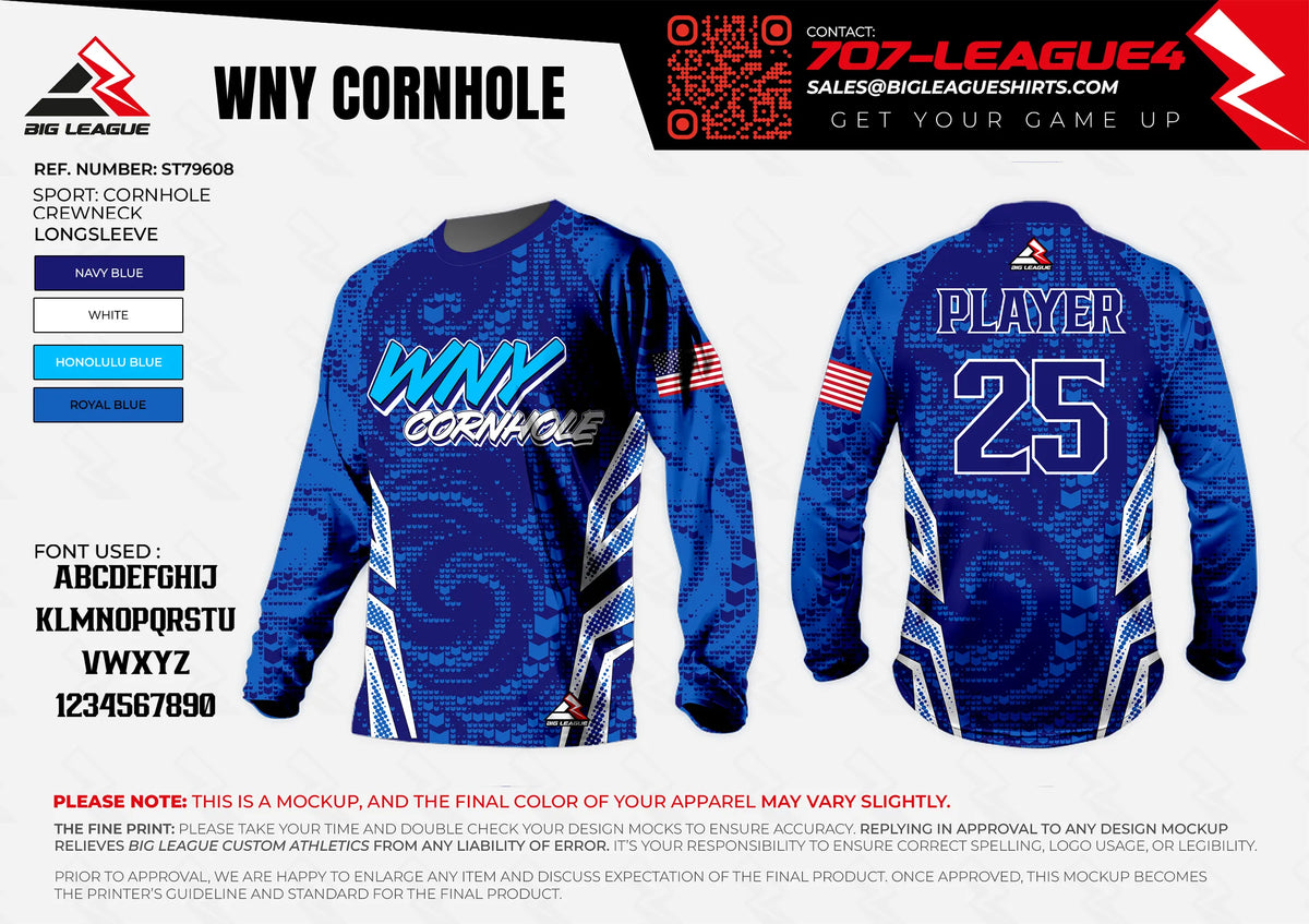 Long Sleeve / Blue