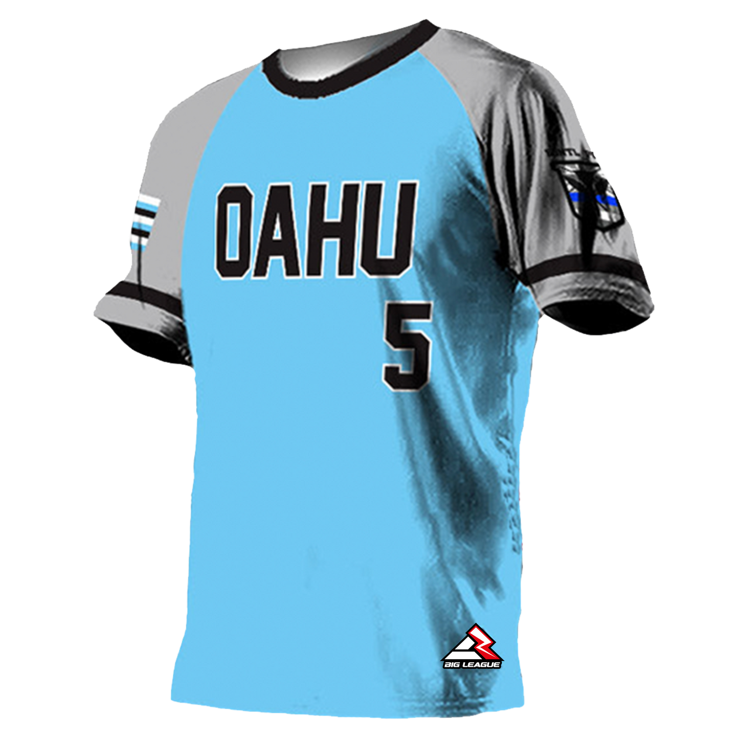 Waipahu Aja - Grey Sleeve - Baseball