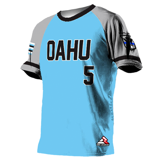 Waipahu Aja - Grey Sleeve - Baseball