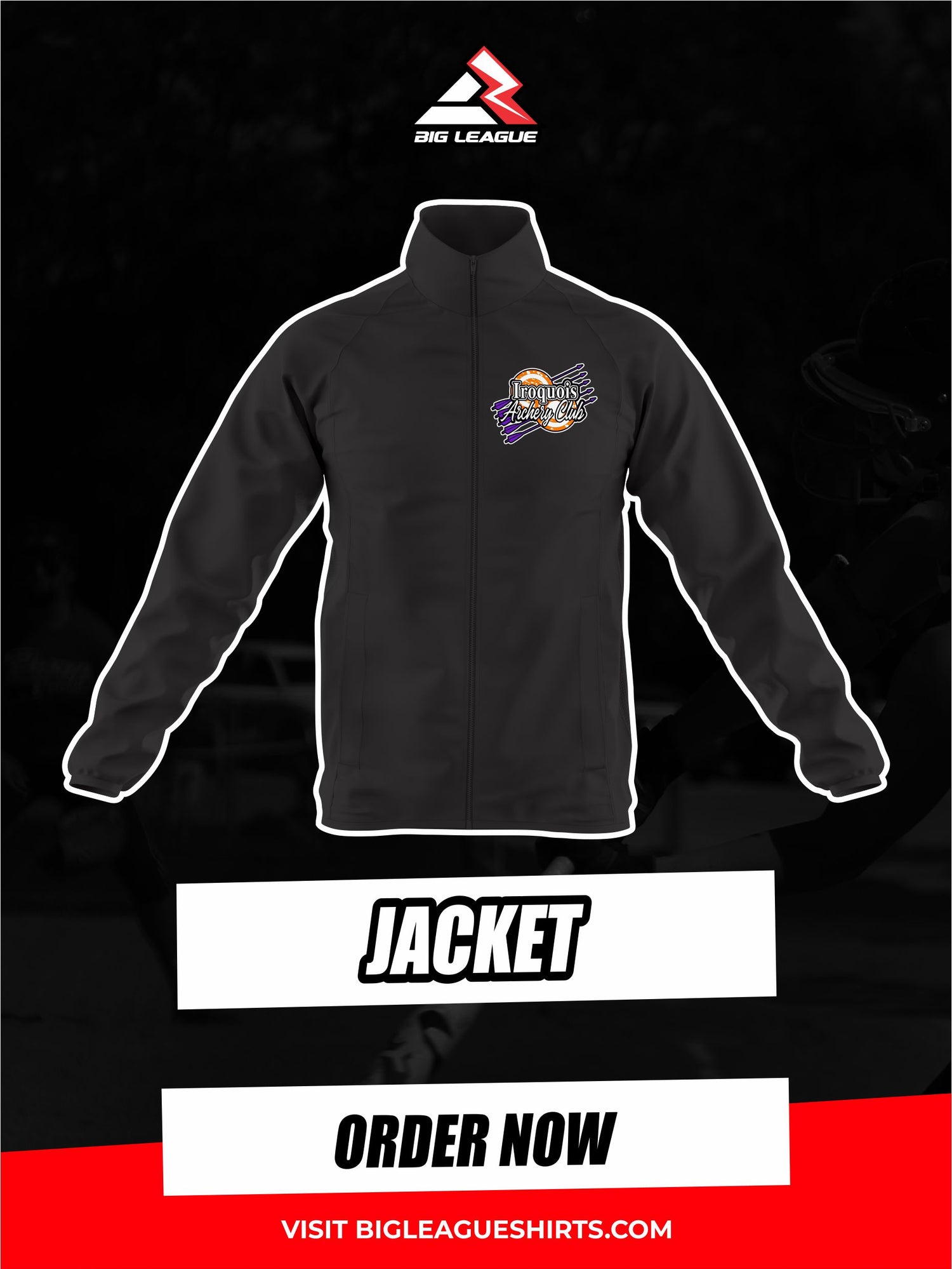 Warm Up Jacket / Black