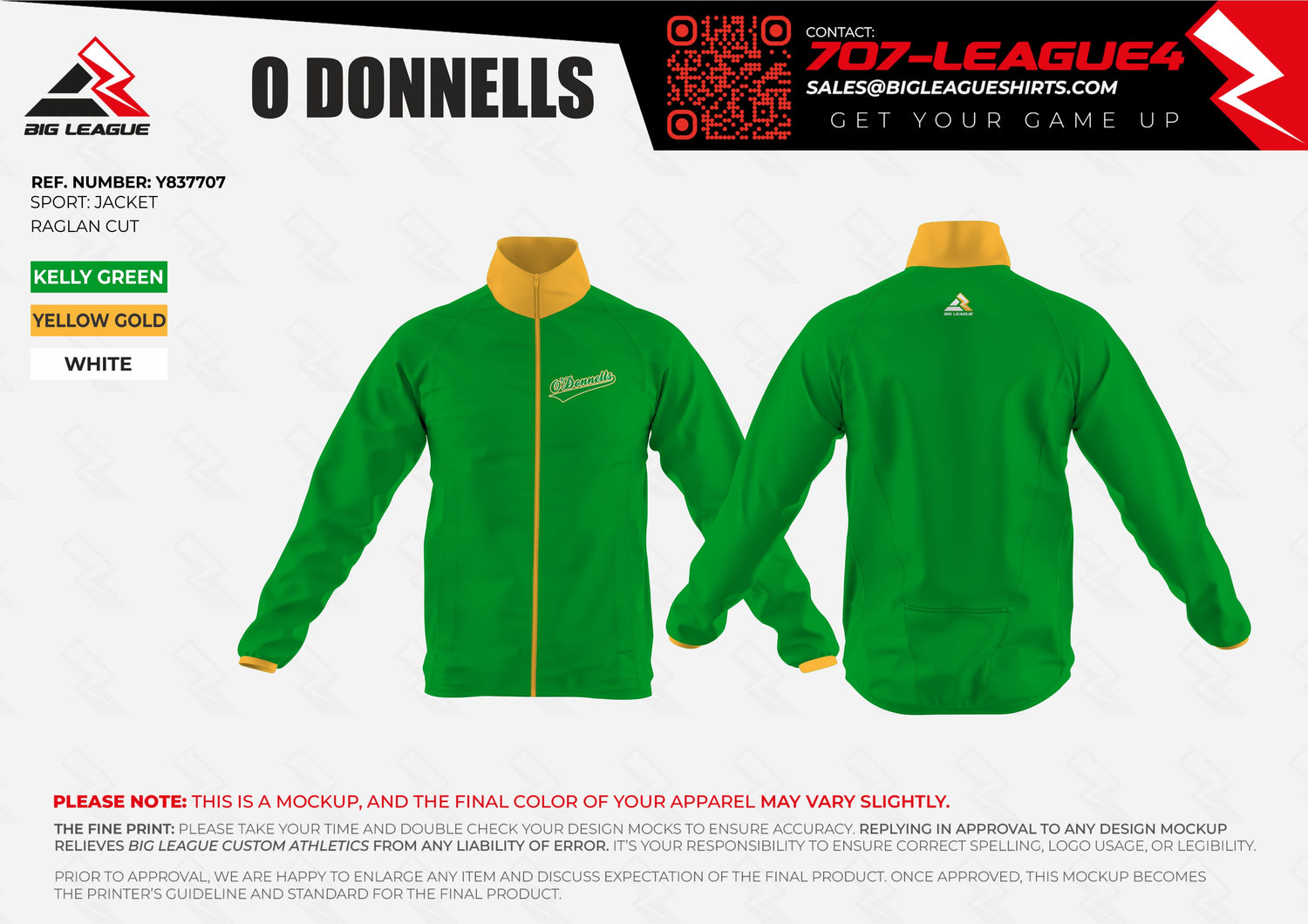 Warm Up Jackets / Green