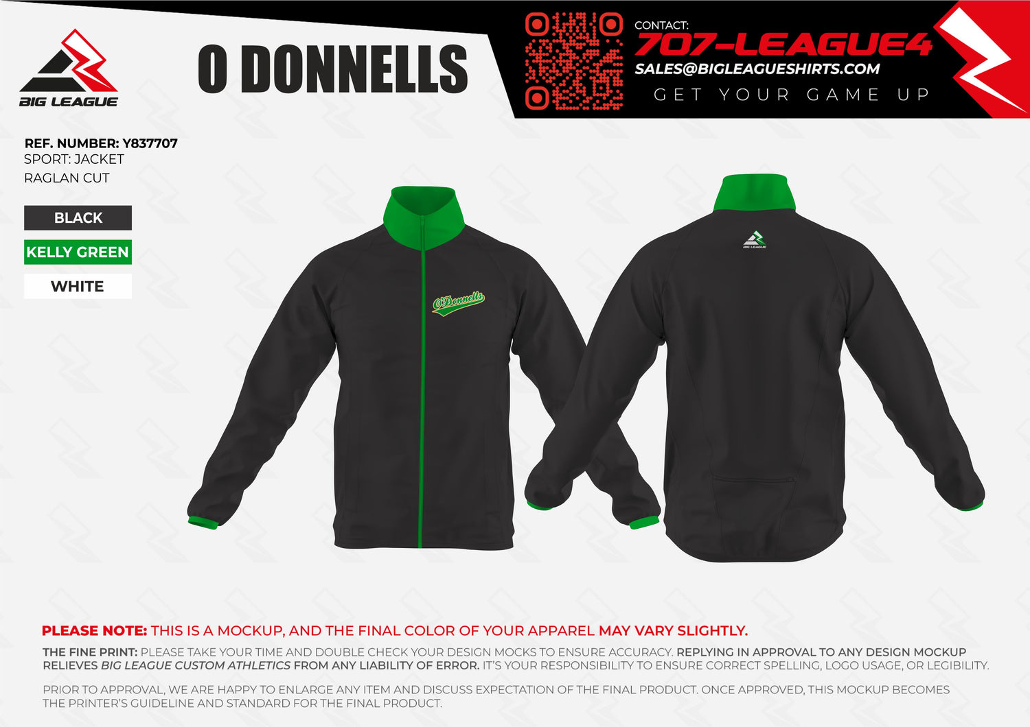 Warm Up Jackets / Black