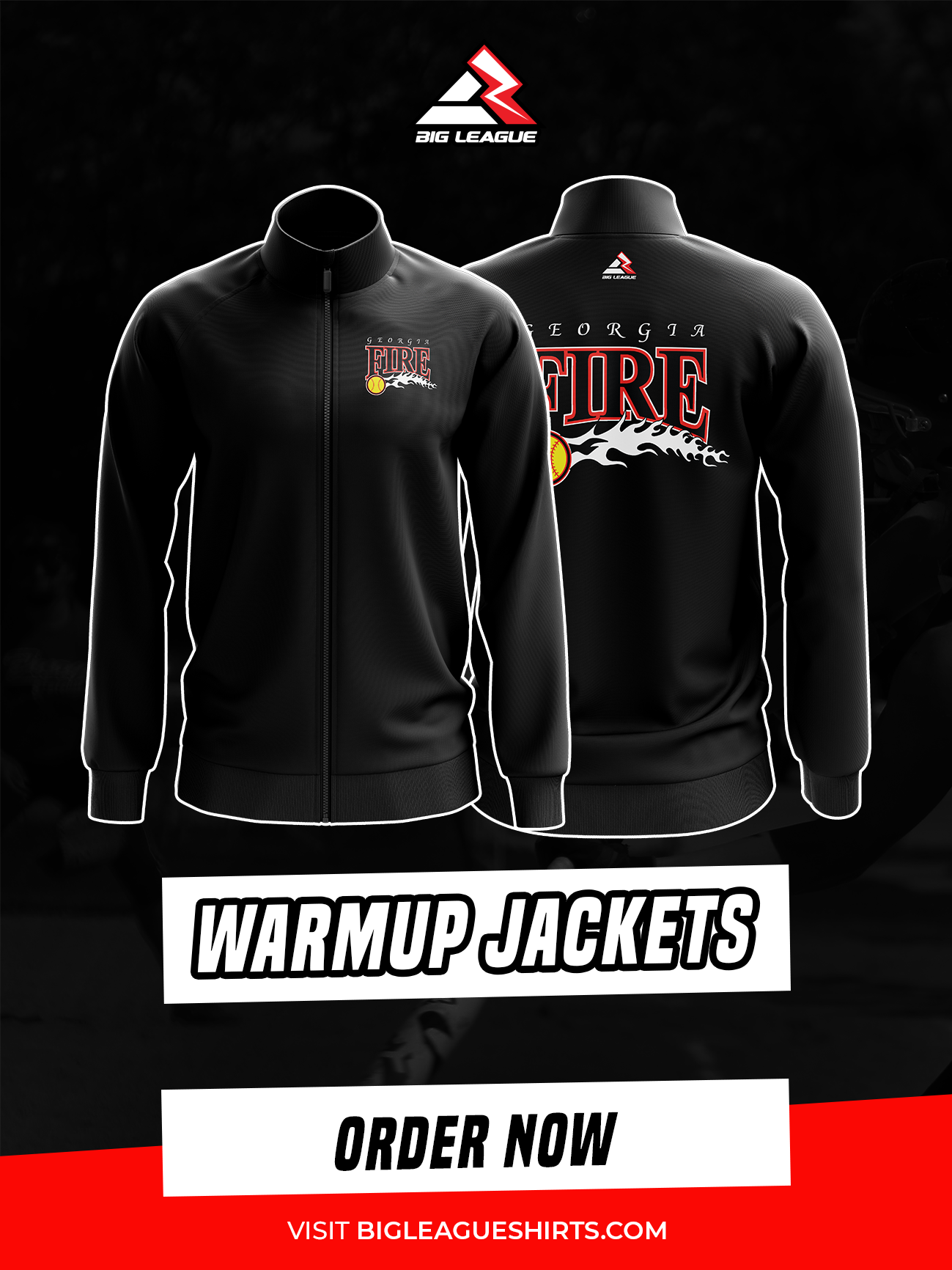 Warm Up Jacket / Black