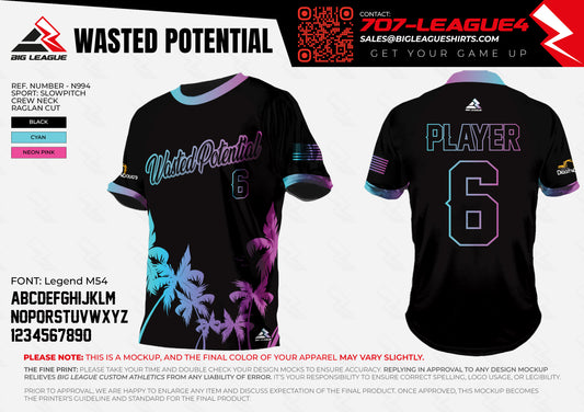 Wasted Potential Team Store