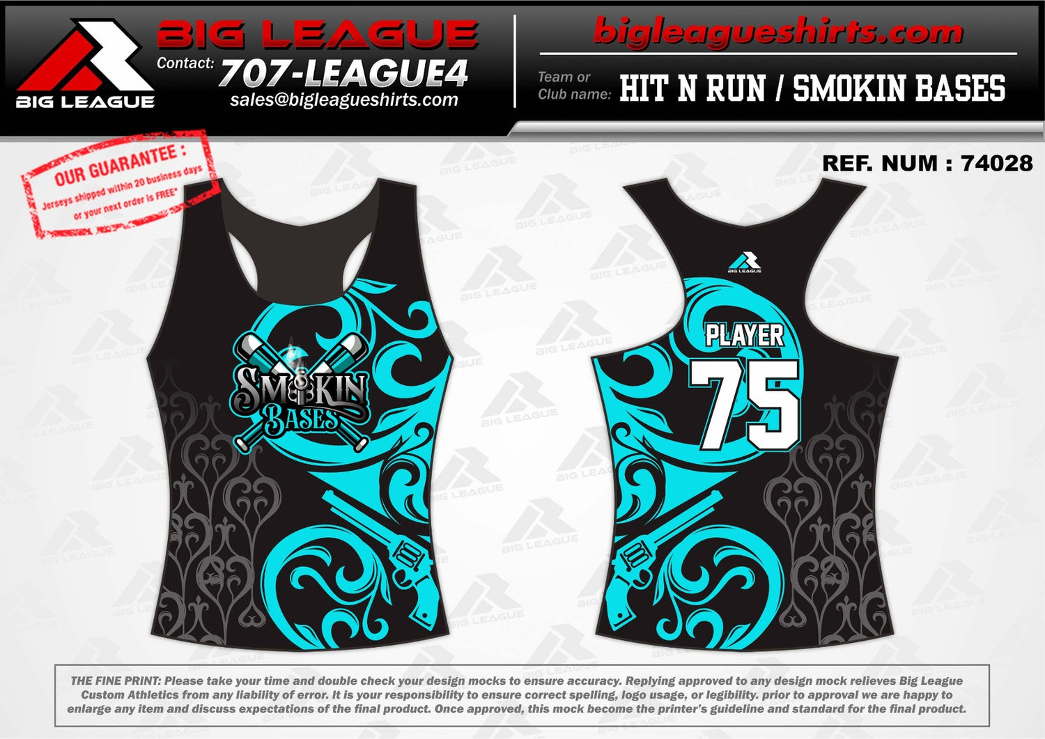 Tank Top / Cyan