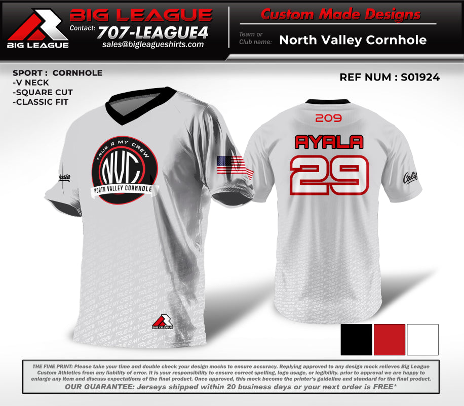 V Neck Jersey