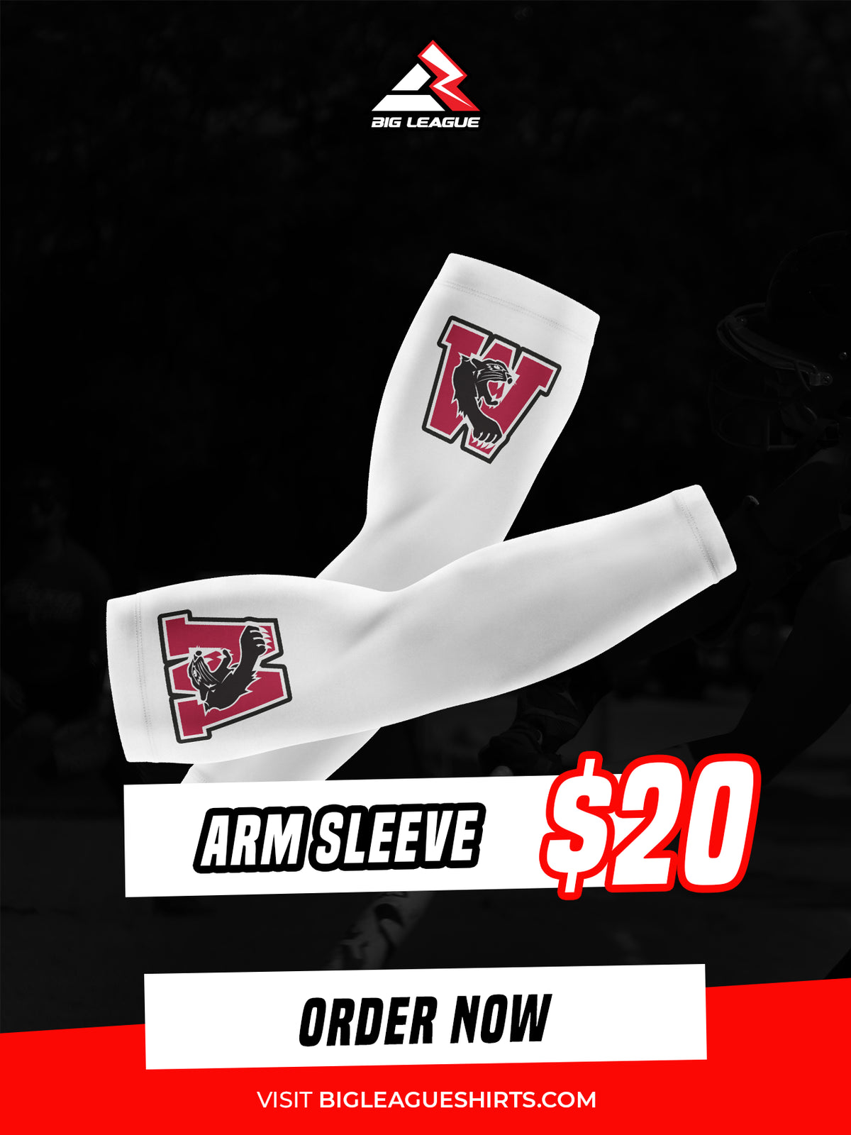 Arm Sleeve / White
