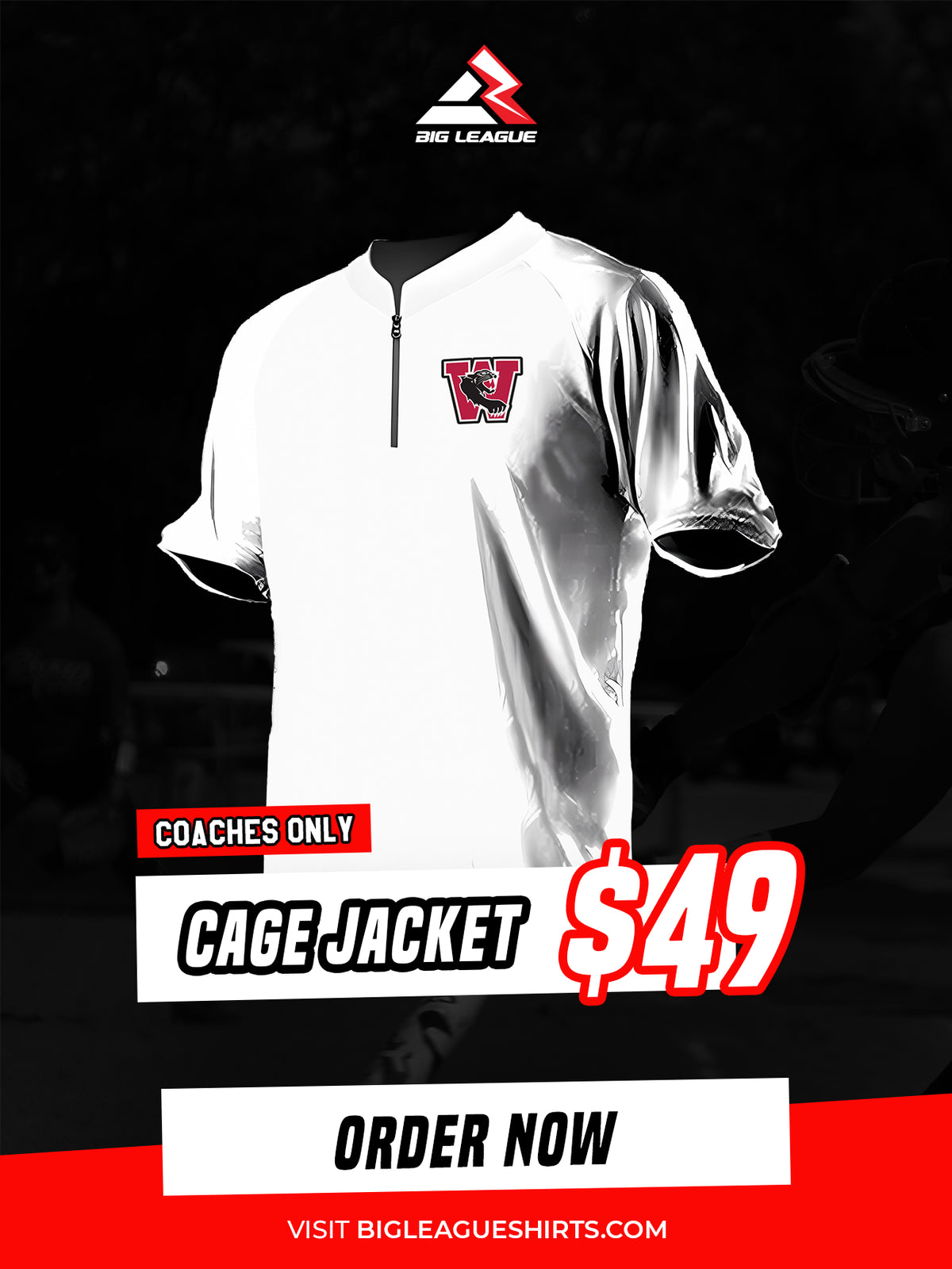 Cage Jacket / White