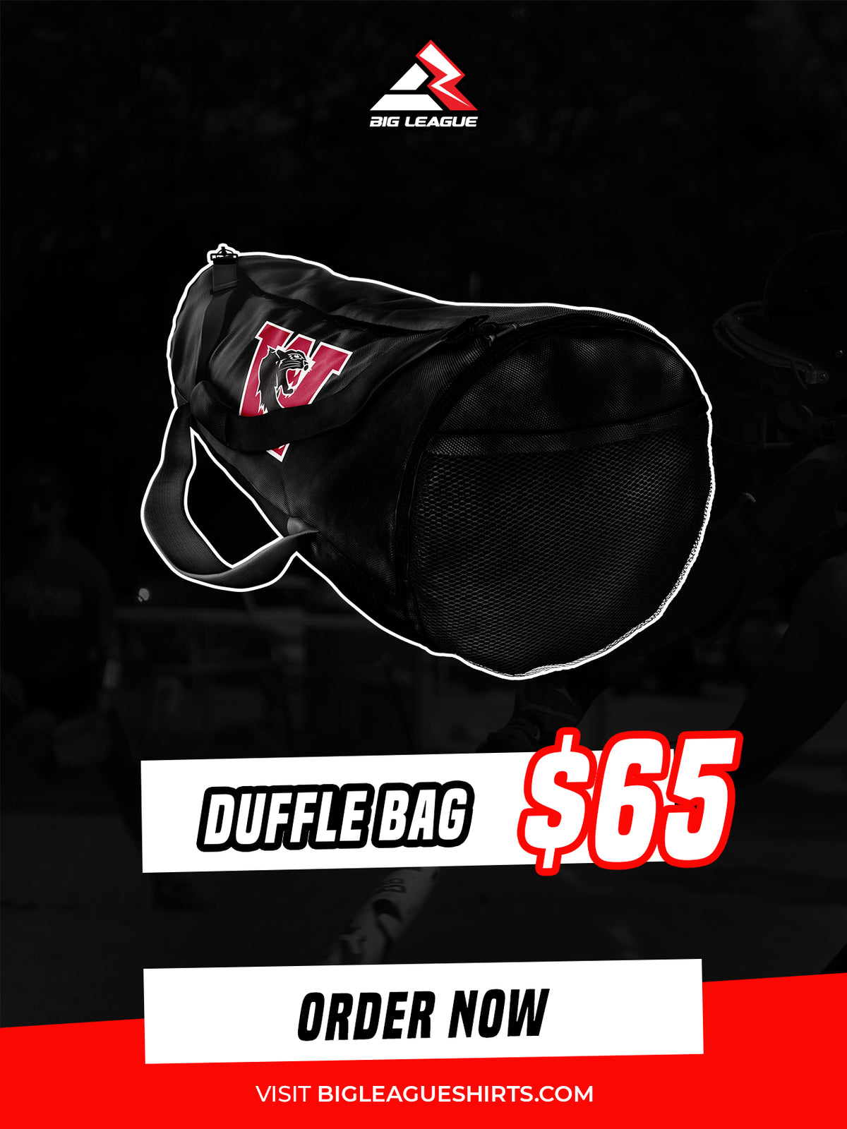 Duffle Bag (minimum of 7) / Black