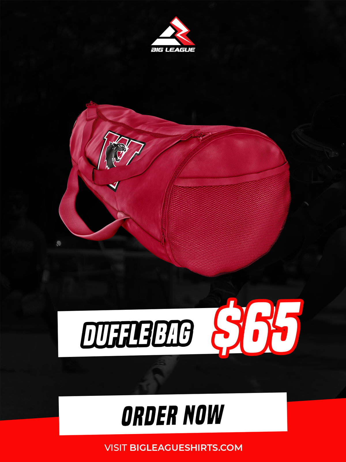 Duffle Bag (minimum of 7) / Maroon