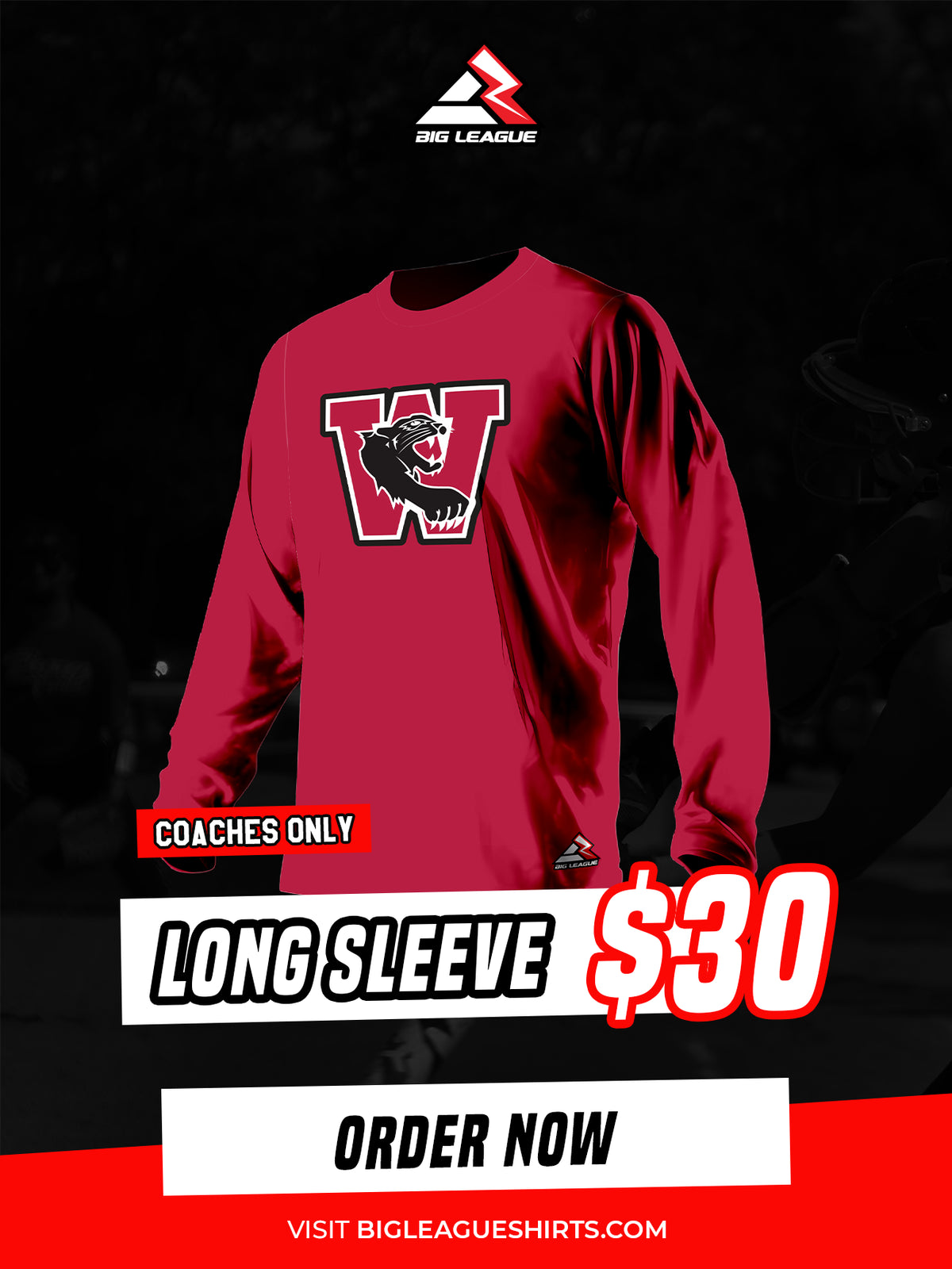 Long Sleeve / Maroon