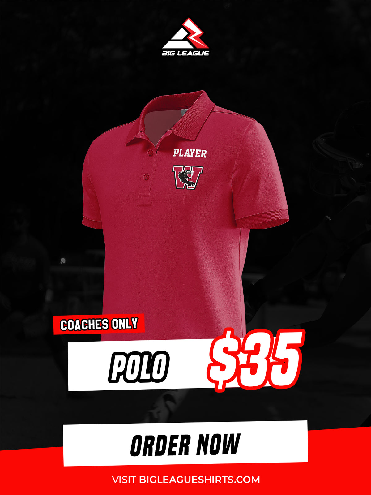 Polo / Maroon