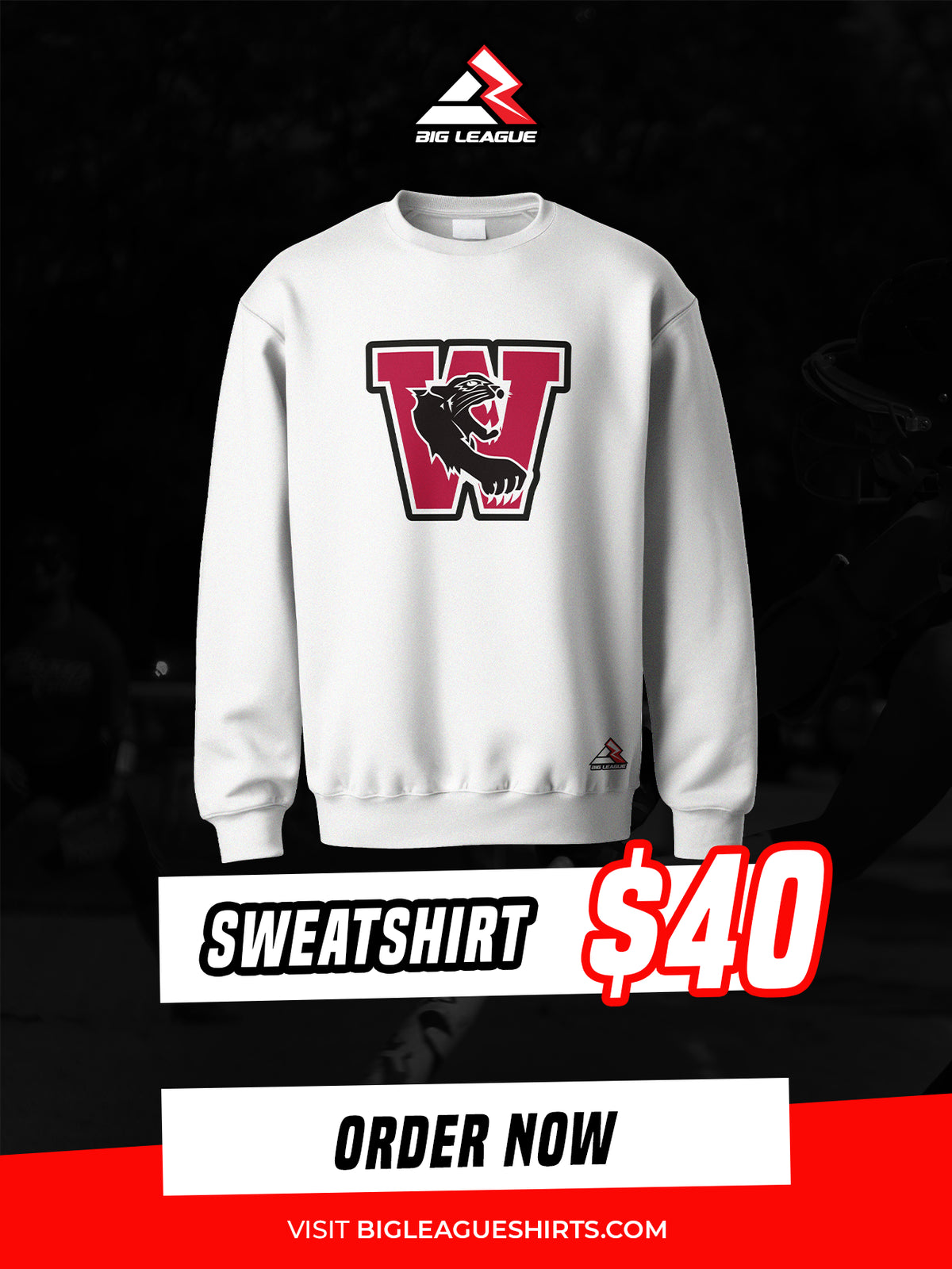 SweatShirt / White