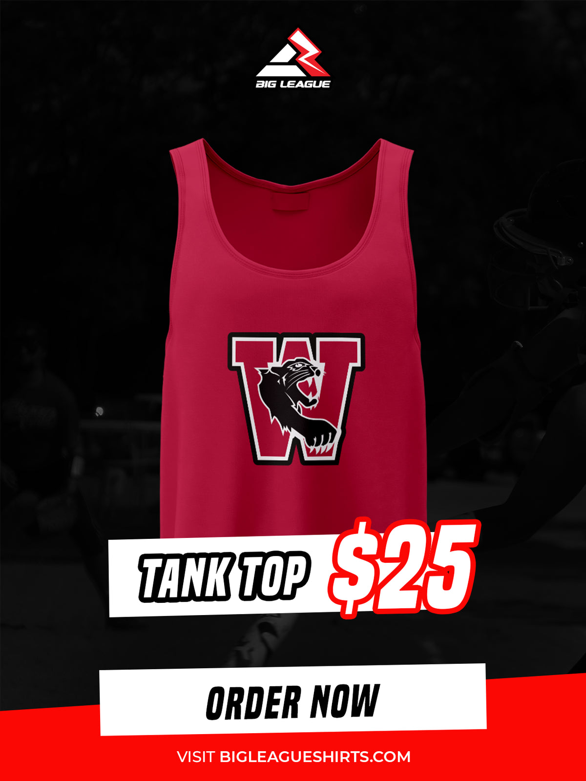 Tank Top / Maroon