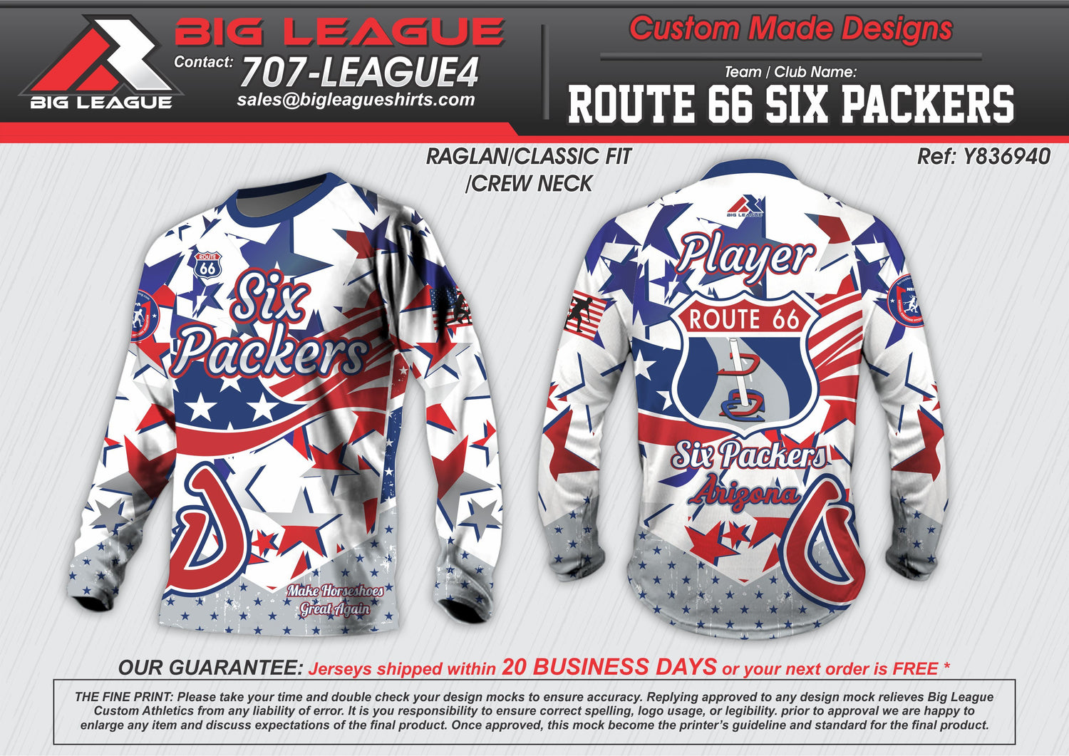 Long Sleeve / Red White Blue