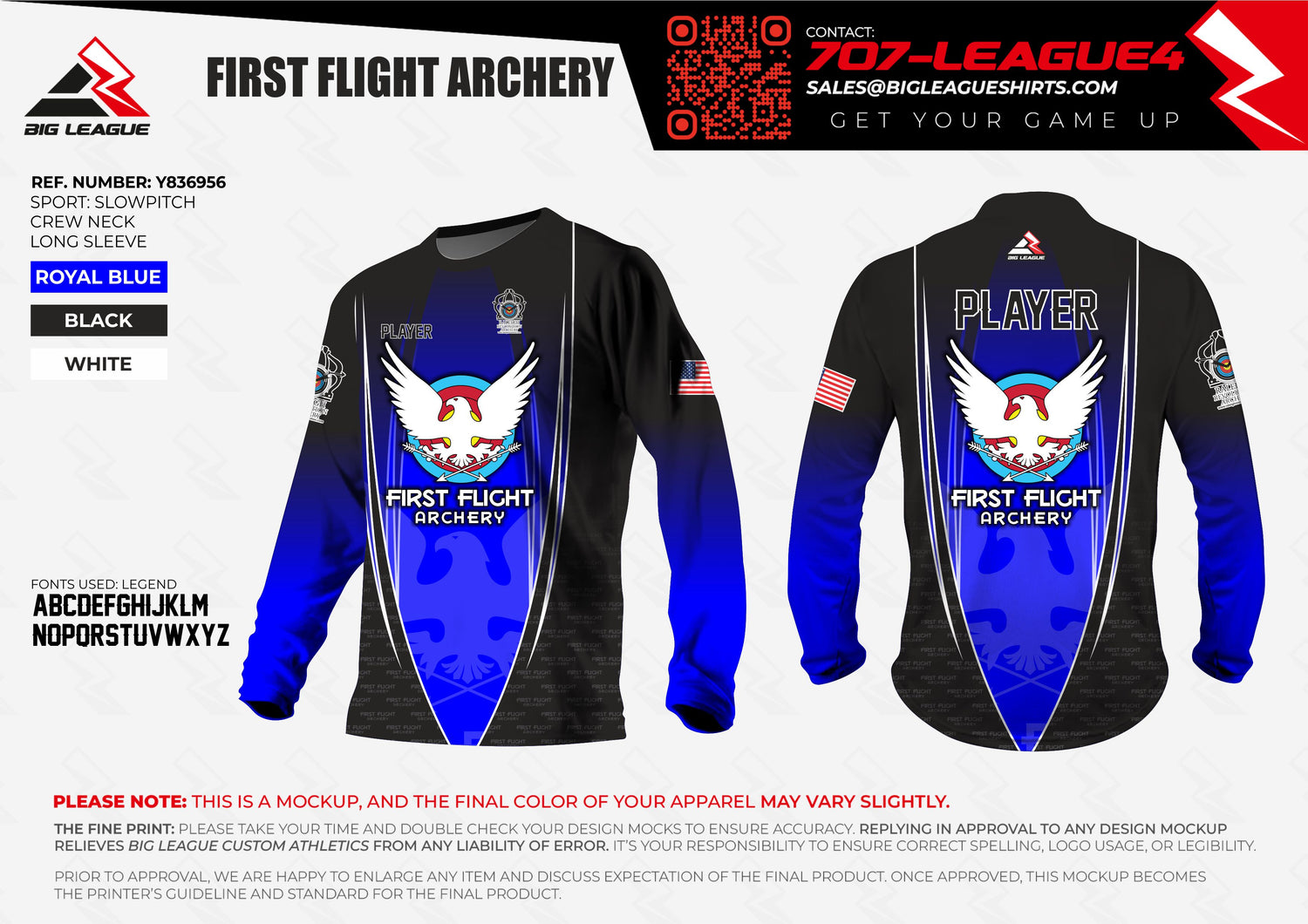 Long Sleeve / Blue
