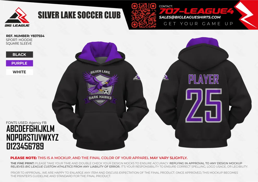 Hoodie / Dark Hawk Team Hoodie