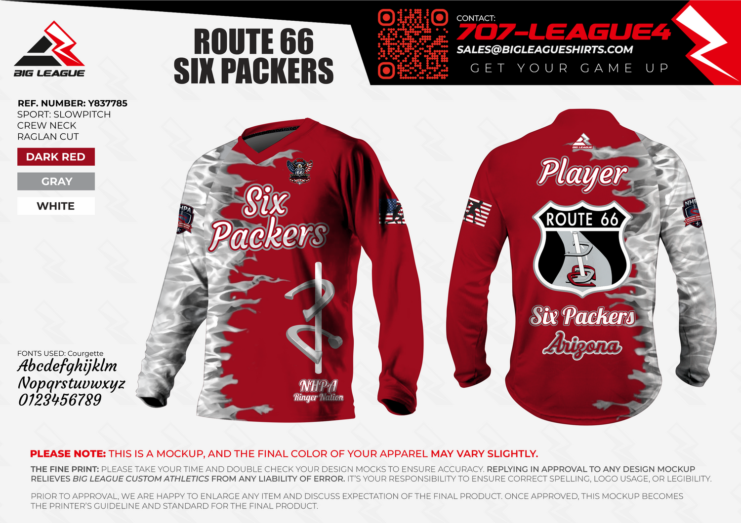 Long Sleeve / Dark Red