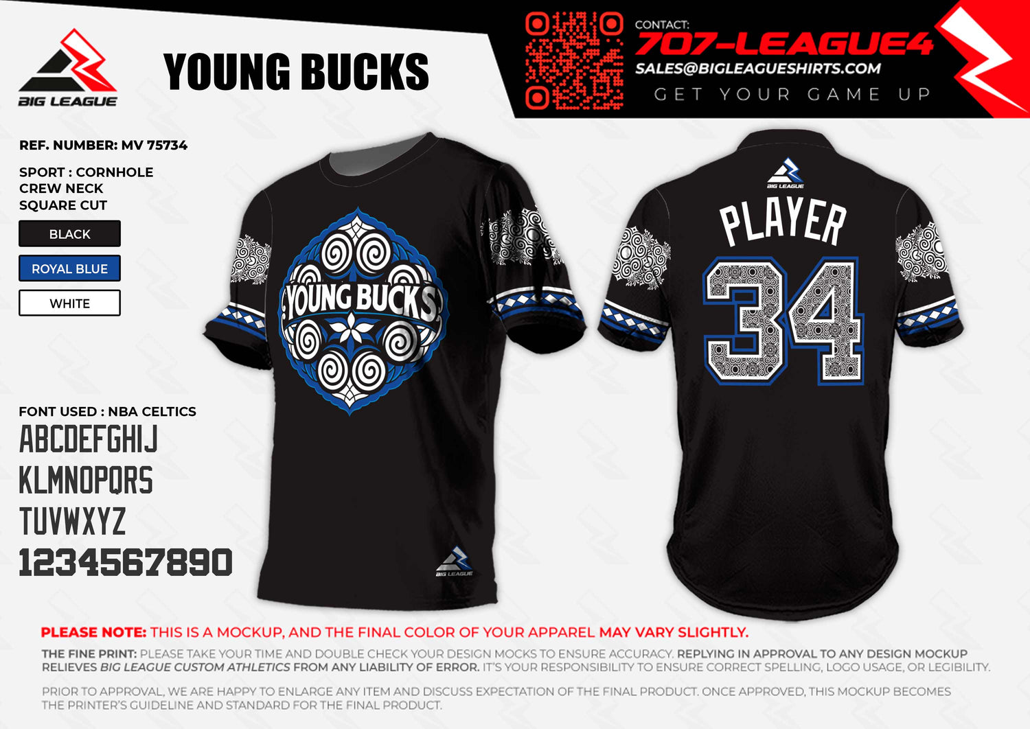 Crew Neck Jersey / Young Bucks