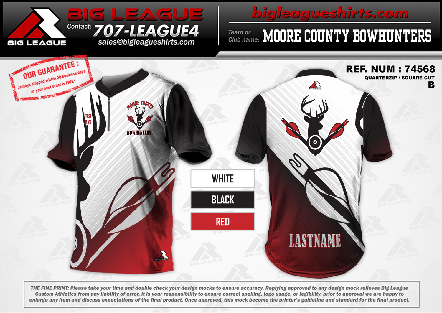 1/4 Zip Jersey