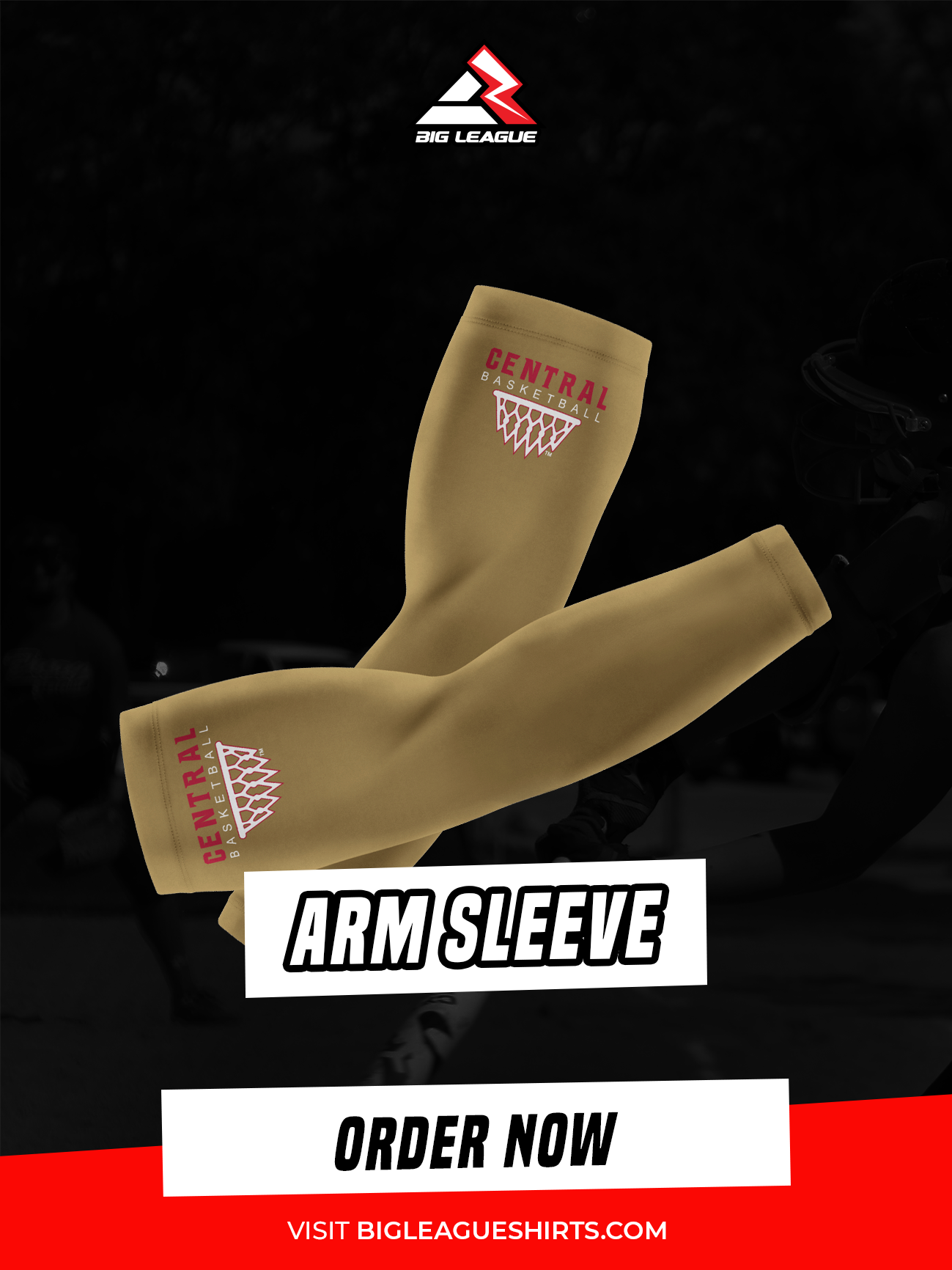 Central - Arm Sleeve / Gold