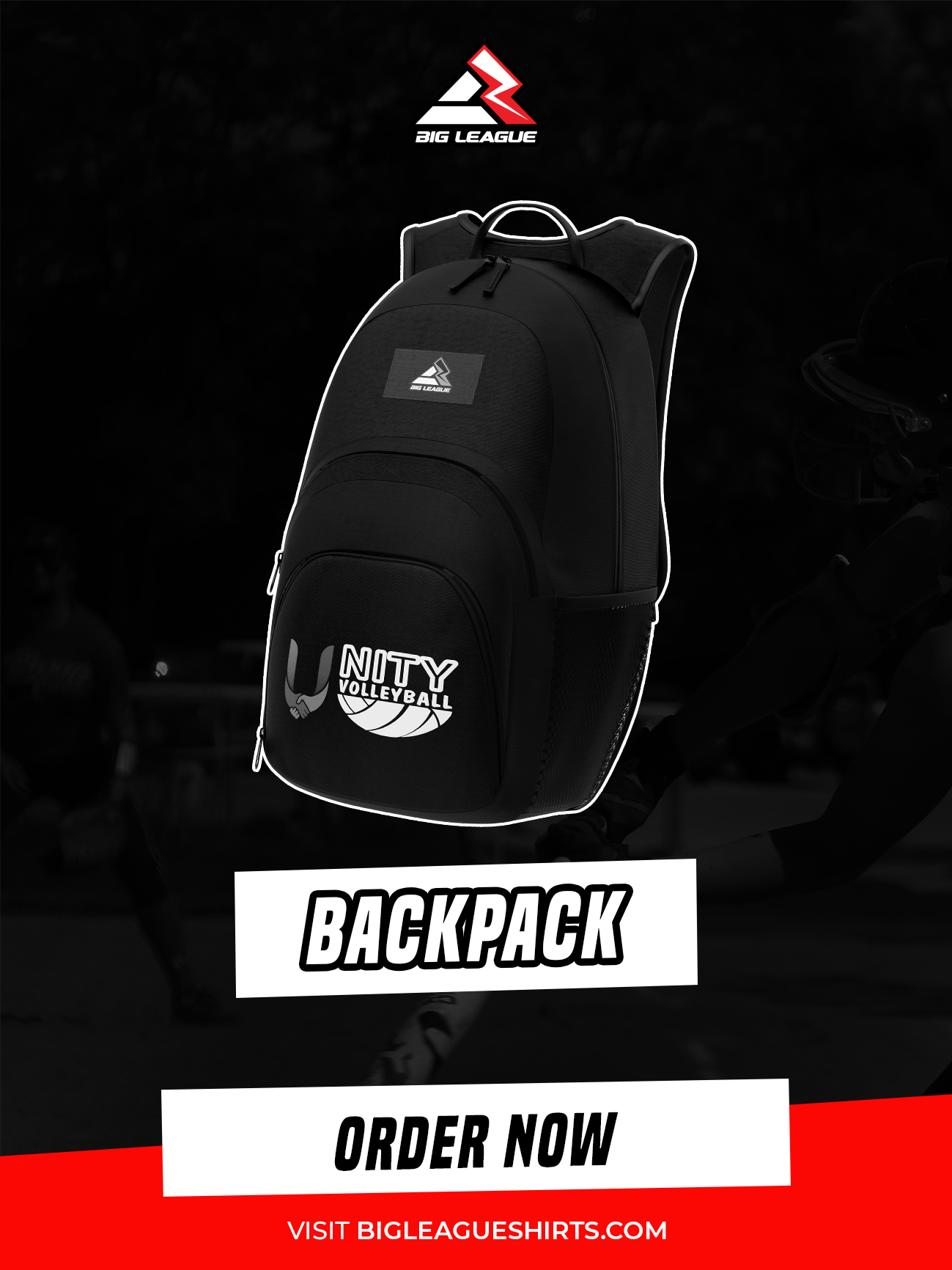 BackPack (Minimum of 7) / Black White